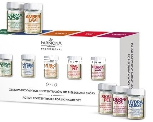 Zdjęcie produktu Farmona Zestaw Aktywnych Koncentratów Do Pielegnacji Skóry
