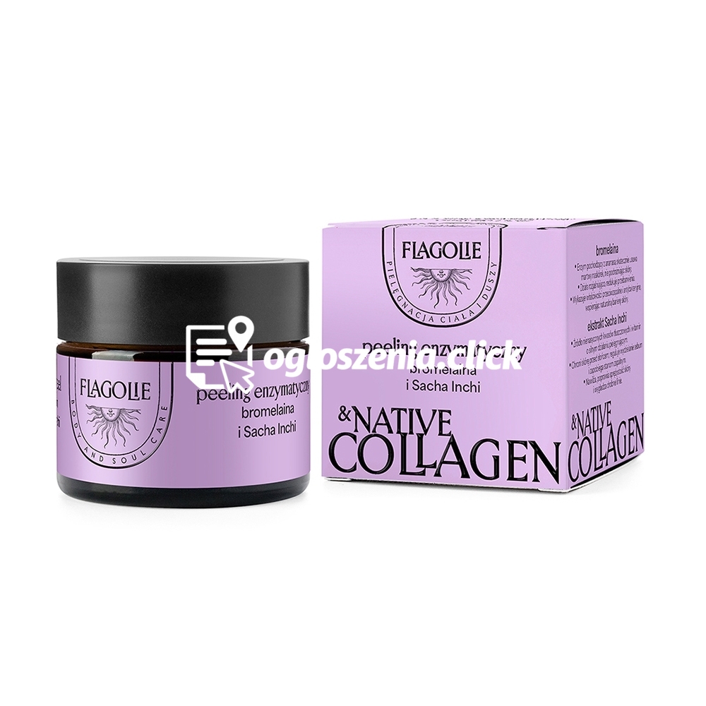 Zdjęcie produktu Flagolie Peeling enzymatyczny z kolagenem