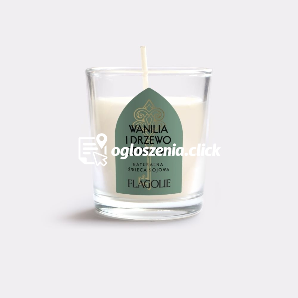 Zdjęcie produktu Flagolie WANILIA I DZRZEWO CEDROWE Mala sojowa swieca zapachowa