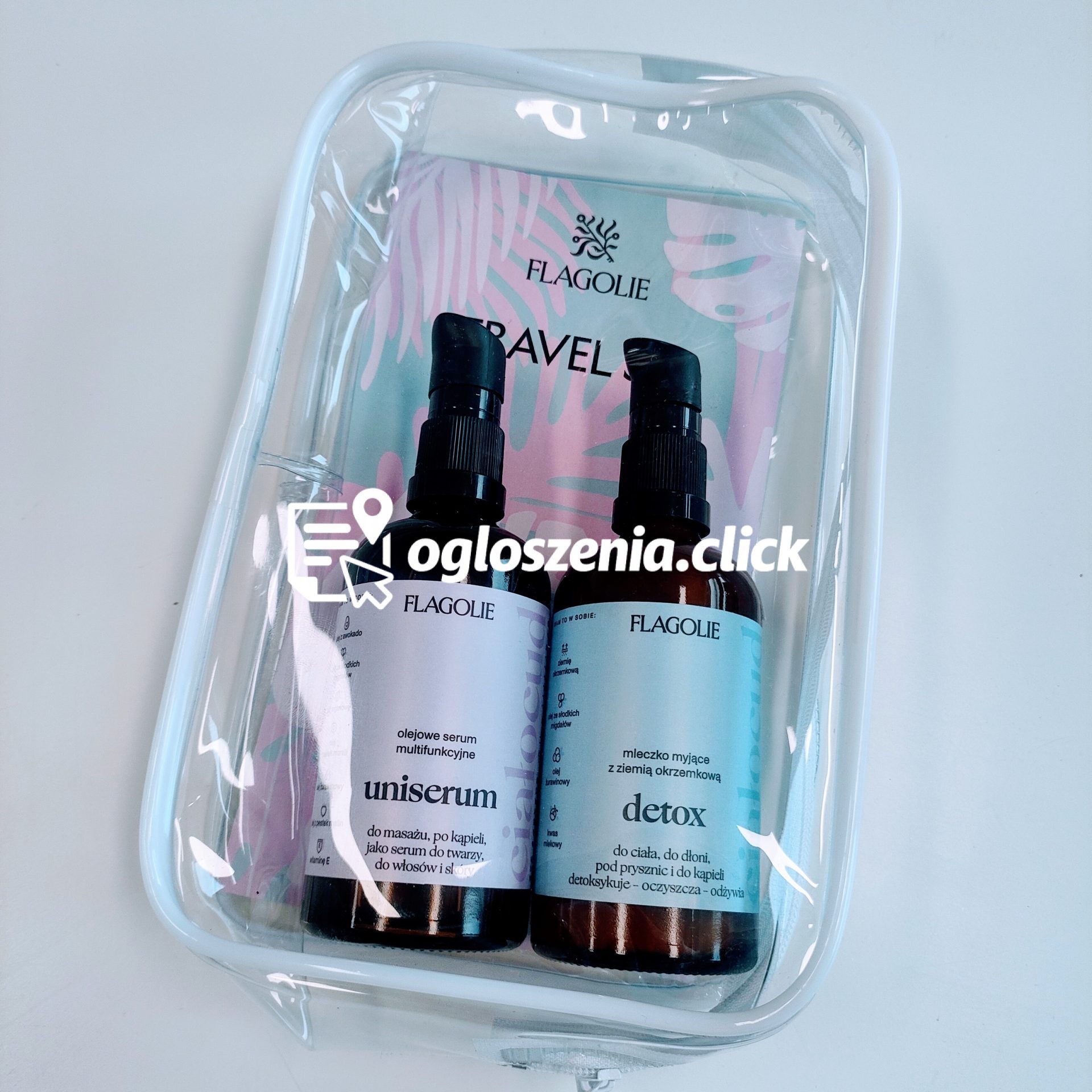 Zdjęcie produktu Flagolie Zestaw Uniserum & Detox – wersja 100 ml idealna na urlop
