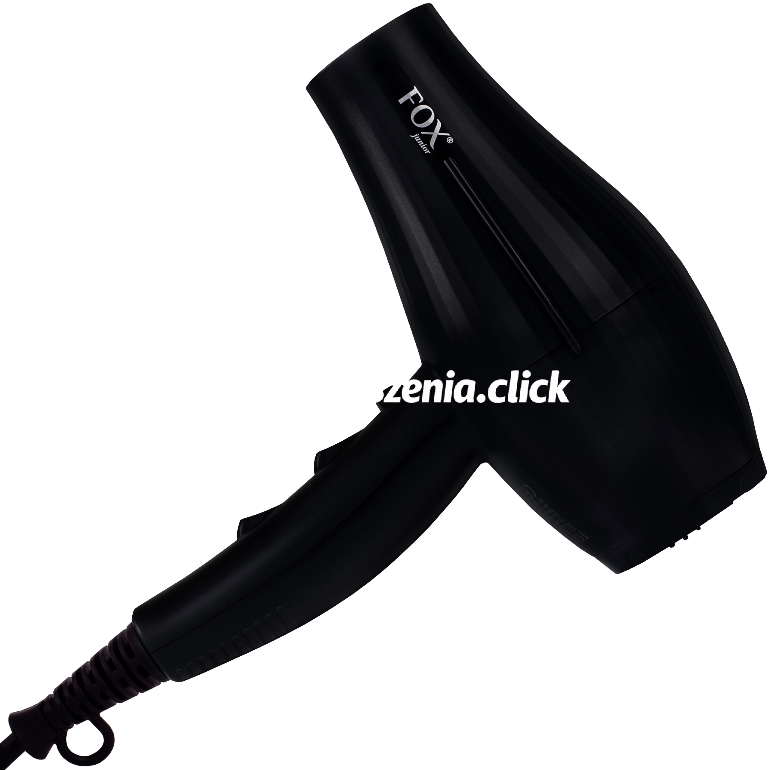 Zdjęcie produktu Fox Professional Junior Hair Dryer Ionic - profesjonalna suszarka do wlosów o mocy 2200W Black | Czarny