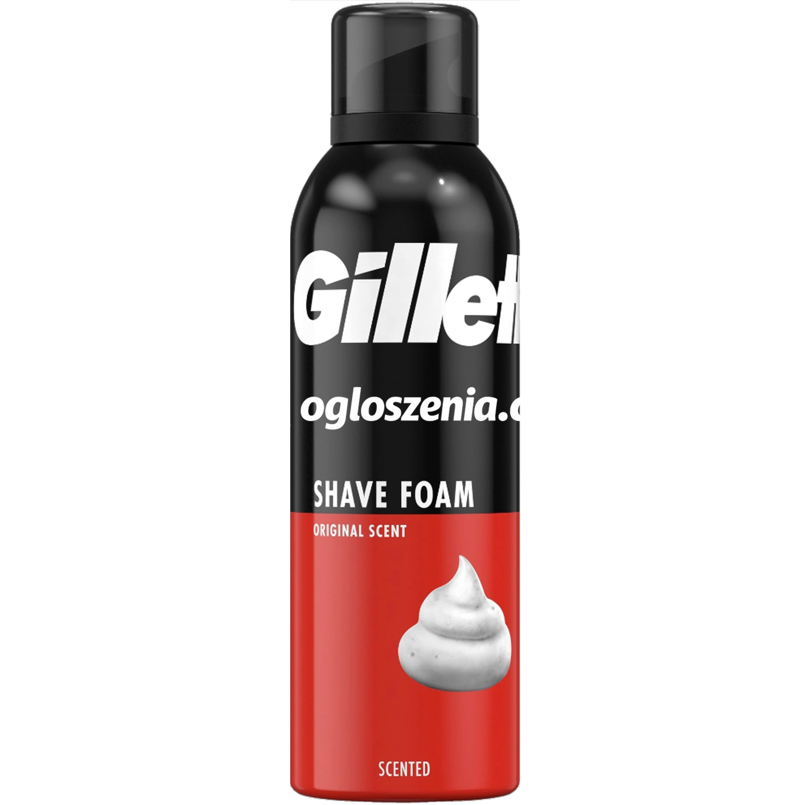 Zdjęcie produktu Gillette Foam Regular - tradycyjna pianka do golenia dla mezczyzn, do skóry normalnej 200 ml