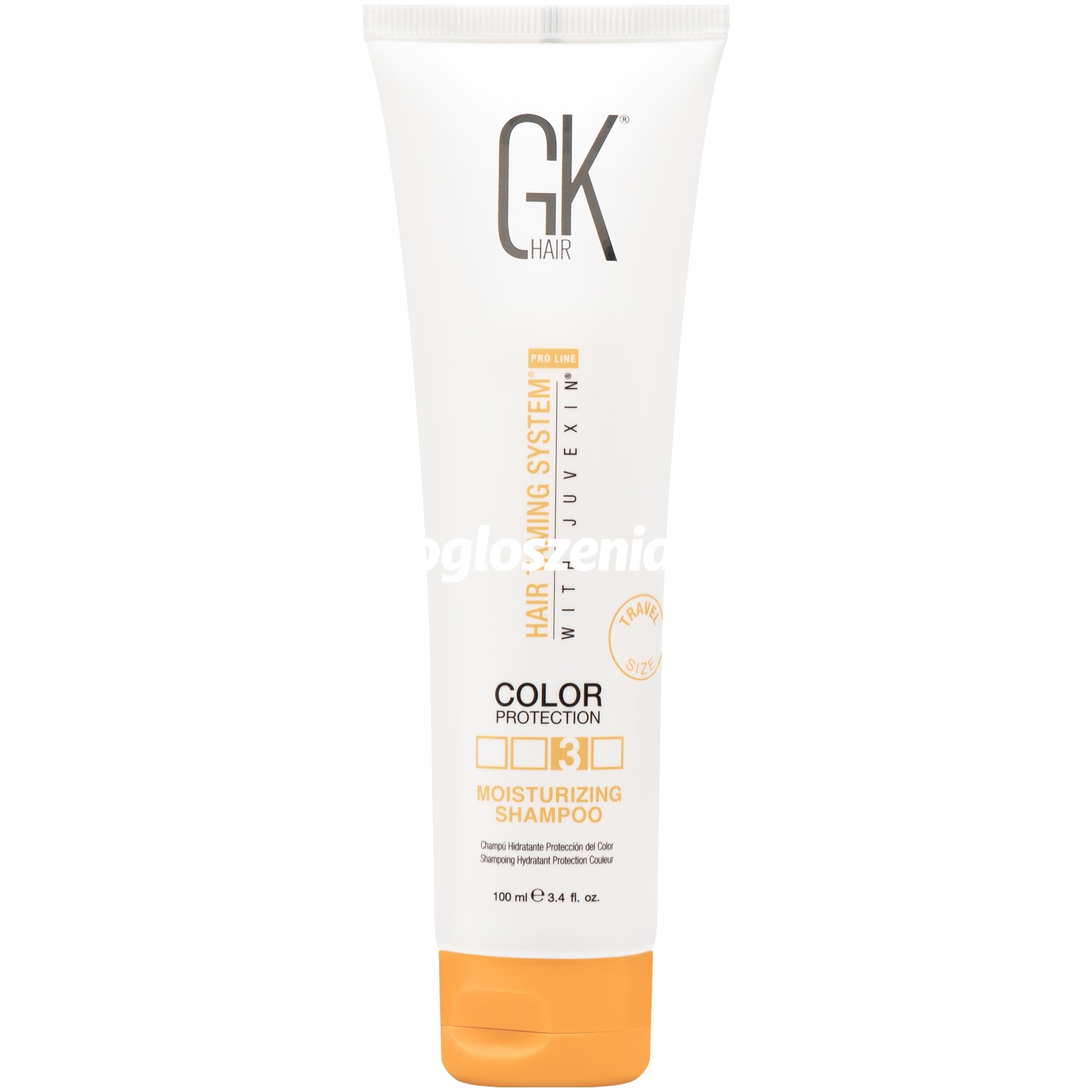 Zdjęcie produktu GKHair Color Protection Moisturizing - szampon do wlosów zniszczonych i farbowanych, 100ml