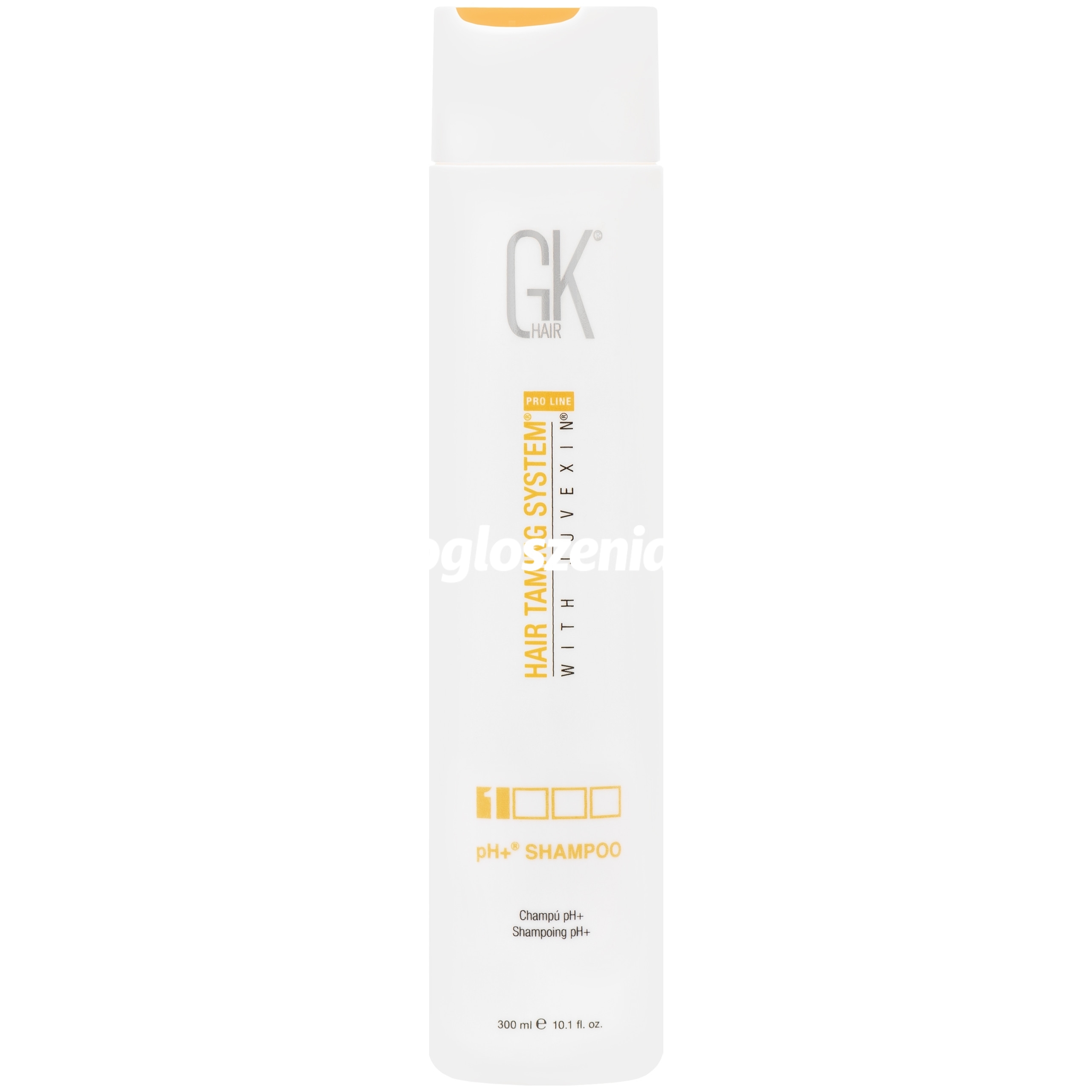 Zdjęcie produktu GKHair pH+ Pro Line - szampon oczyszczajacy wlosy i skóre glowy, 300ml
