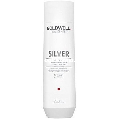 Zdjęcie produktu Goldwell DLS Silver- szampon rozjasniajacy do wlosów siwych i blond 250ml