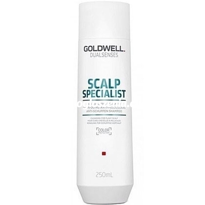 Zdjęcie produktu Goldwell Dualsenses Scalp Specialist Anti-Dandruff Shampoo - szampon przeciwlupiezowy, 250ml