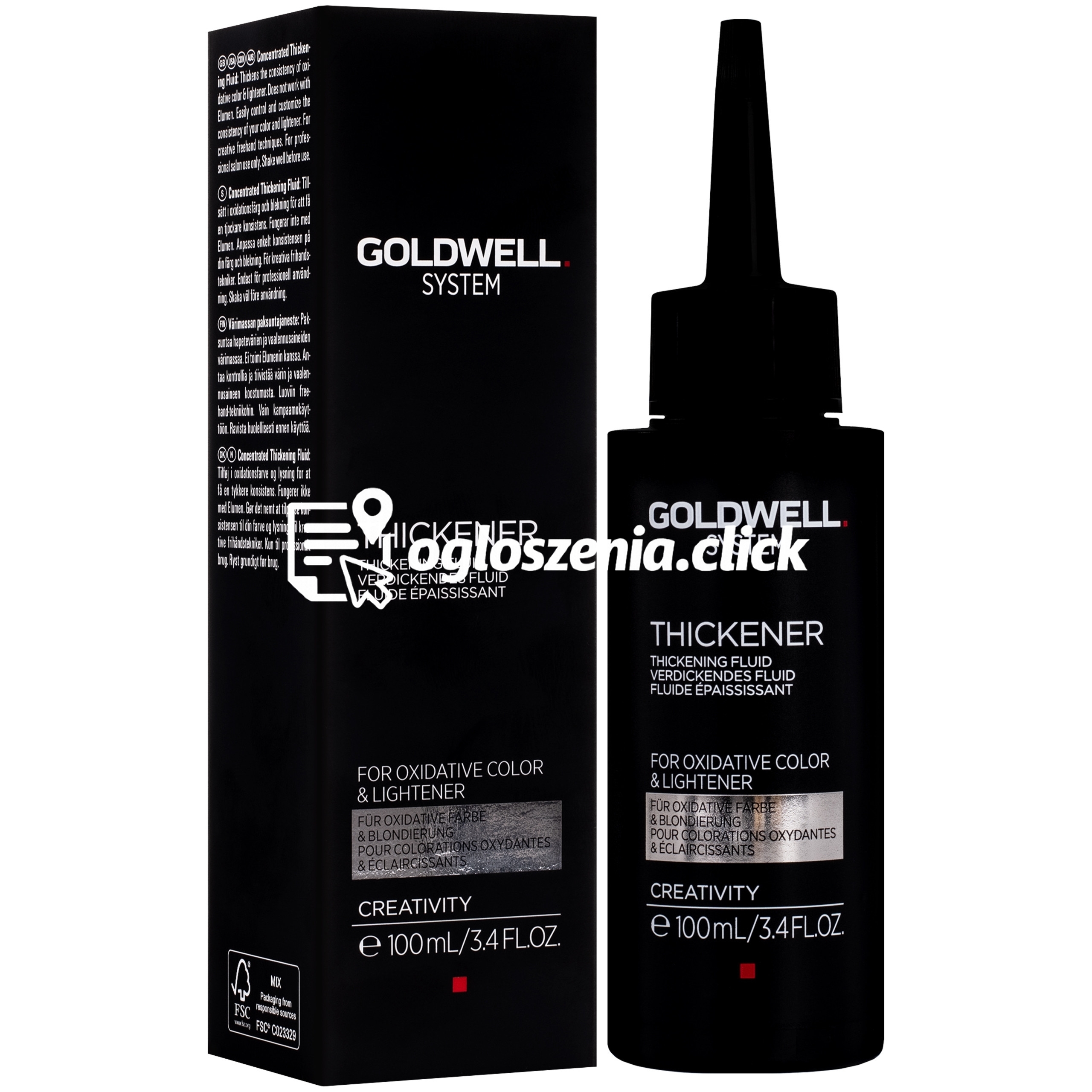 Zdjęcie produktu Goldwell System Thickener Fluid – zageszczajacy aktywator do mieszanki koloryzujacej 100ml