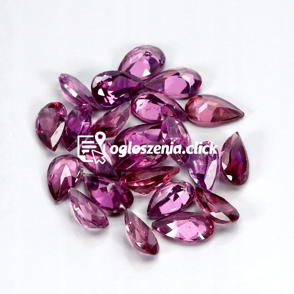 Zdjęcie produktu Granaty rodolity kamienie naturalne 5.09ct 22 sztuki