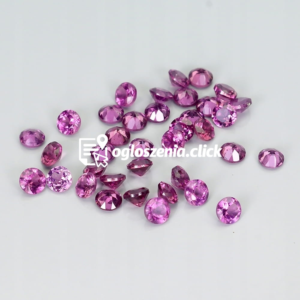 Zdjęcie produktu Granaty rodolity kamienie naturalne 37 sztuk 4.06ct