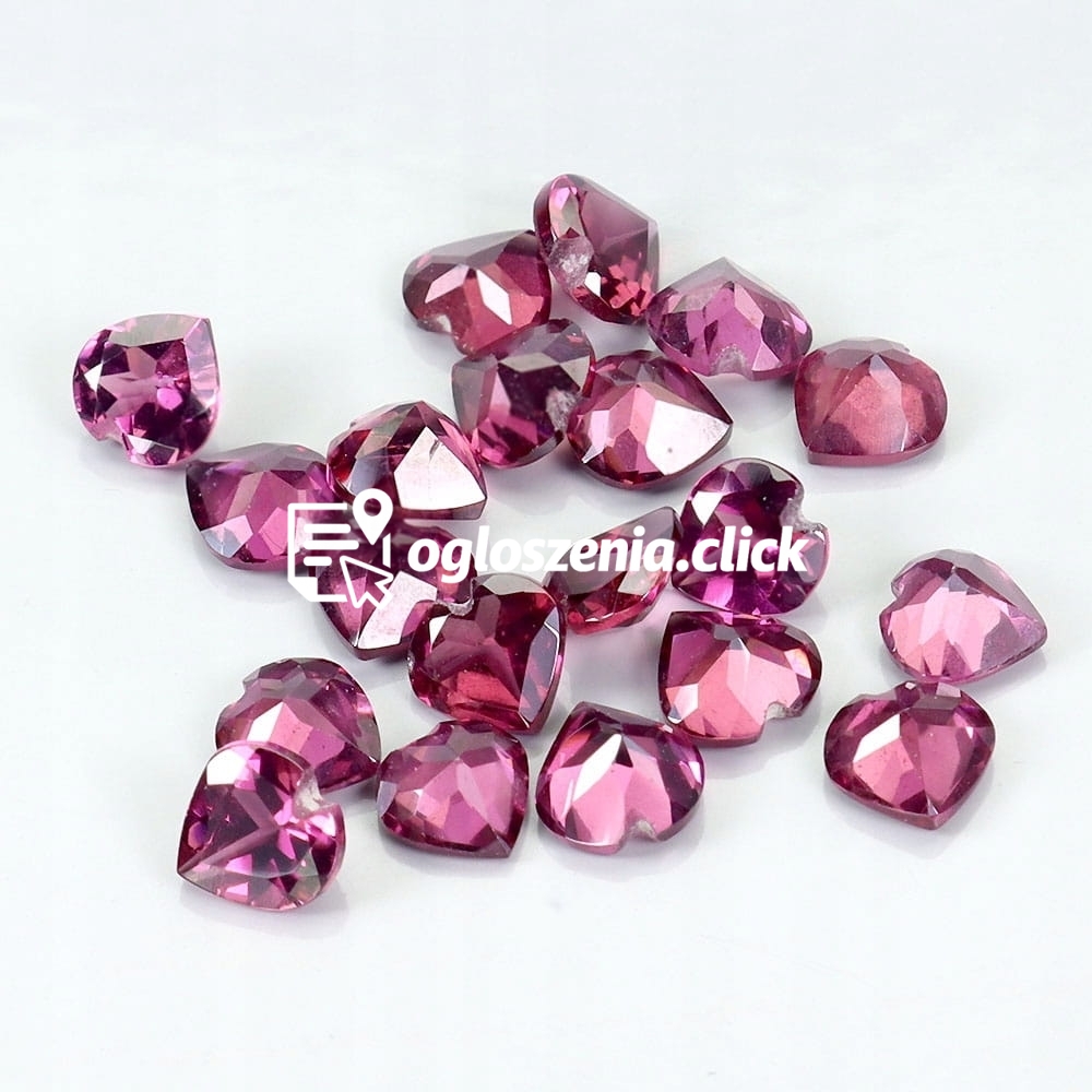 Zdjęcie produktu Granaty rodolity kamienie naturalne 20 sztuk 5.5 ct