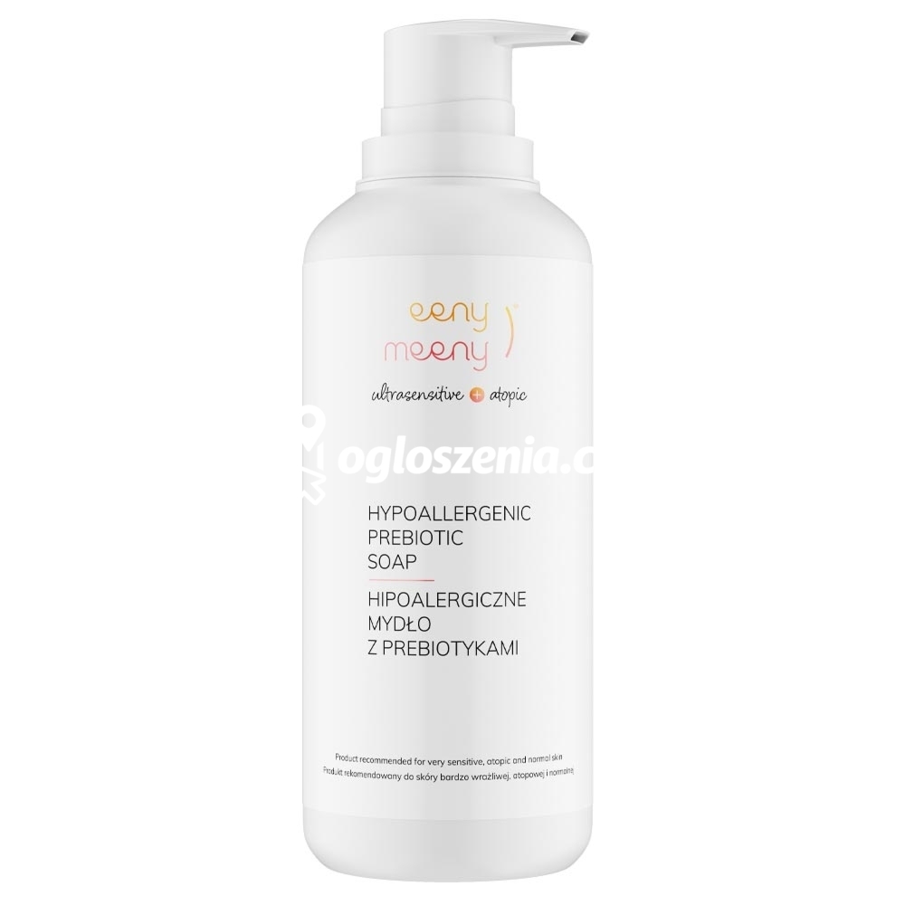 Zdjęcie produktu Hipoalergiczne mydlo z prebiotykami eeny meeny 400 ml