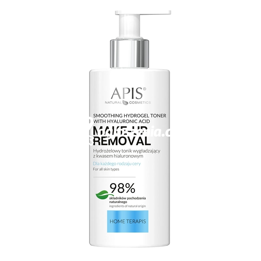 Zdjęcie produktu Hydrozelowy tonik wygladzajacy z kwasem hialuronowym Apis 300 ml