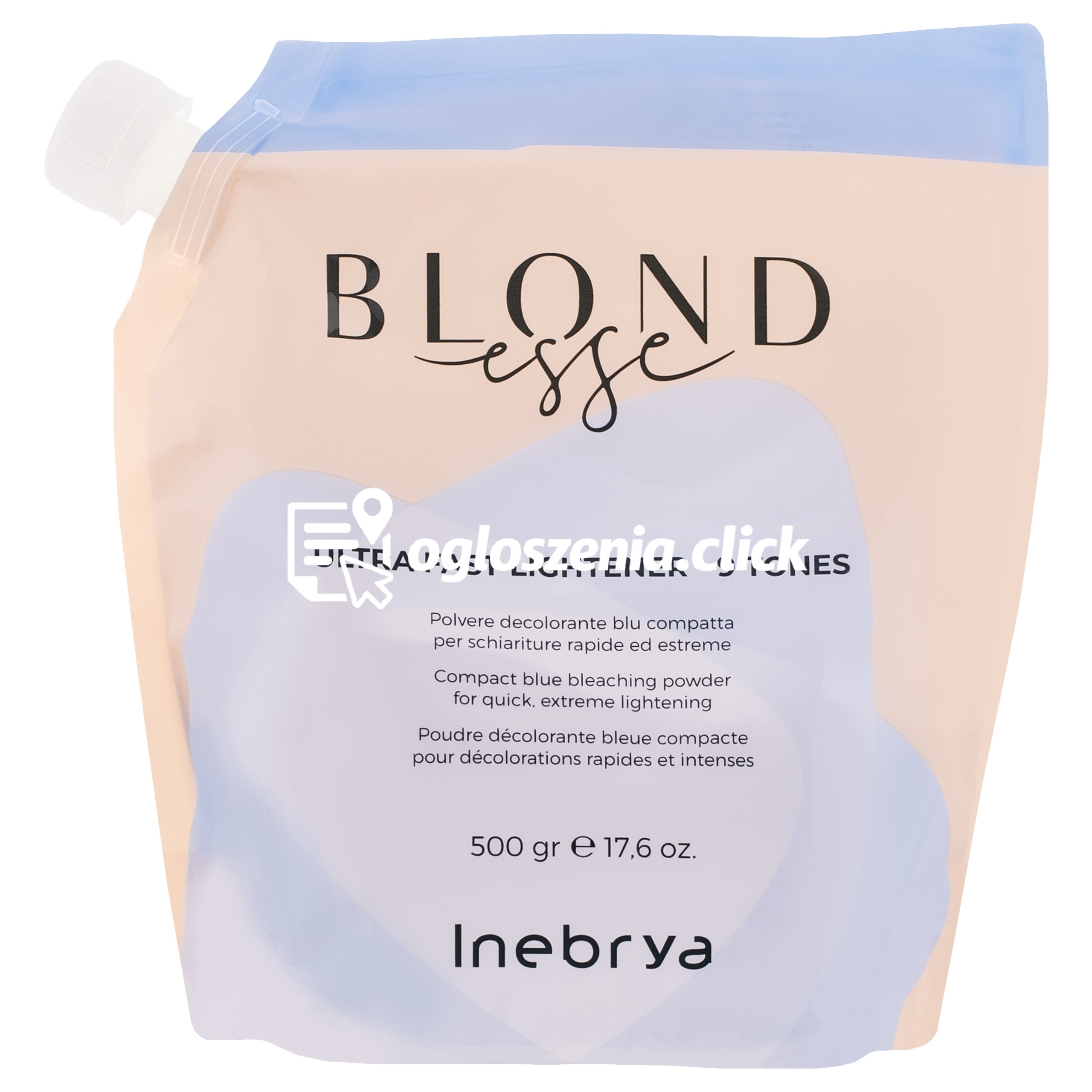 Zdjęcie produktu Inebrya Blondesse Ultra Fast - ekspresowy rozjasniacz bezpylowy, 500g