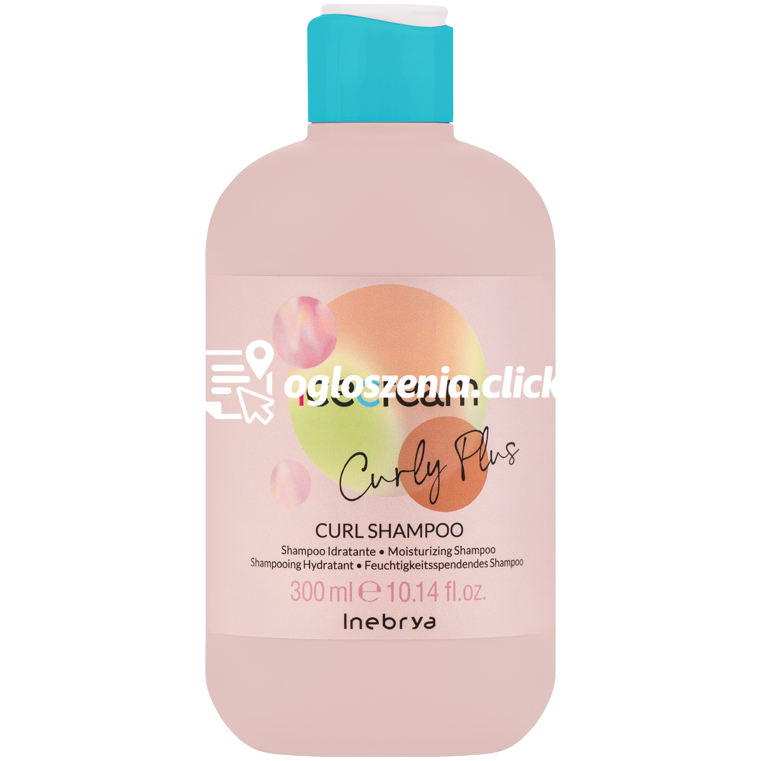Zdjęcie produktu Inebrya Ice Cream Curly Plus - szampon do wlosów kreconych, 300ml