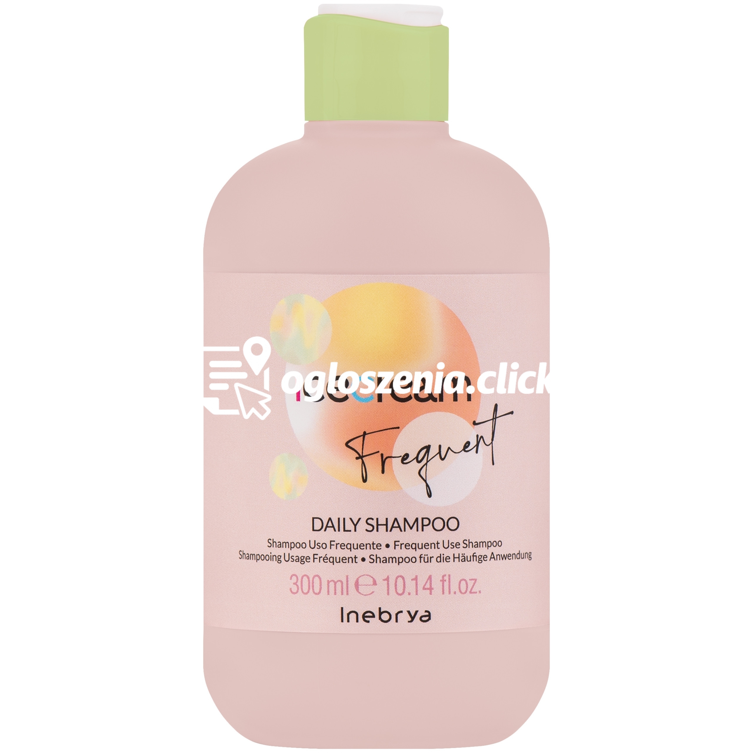 Zdjęcie produktu Inebrya Ice Cream Frequent Daily - szampon regenerujacy do wlosów, 300ml