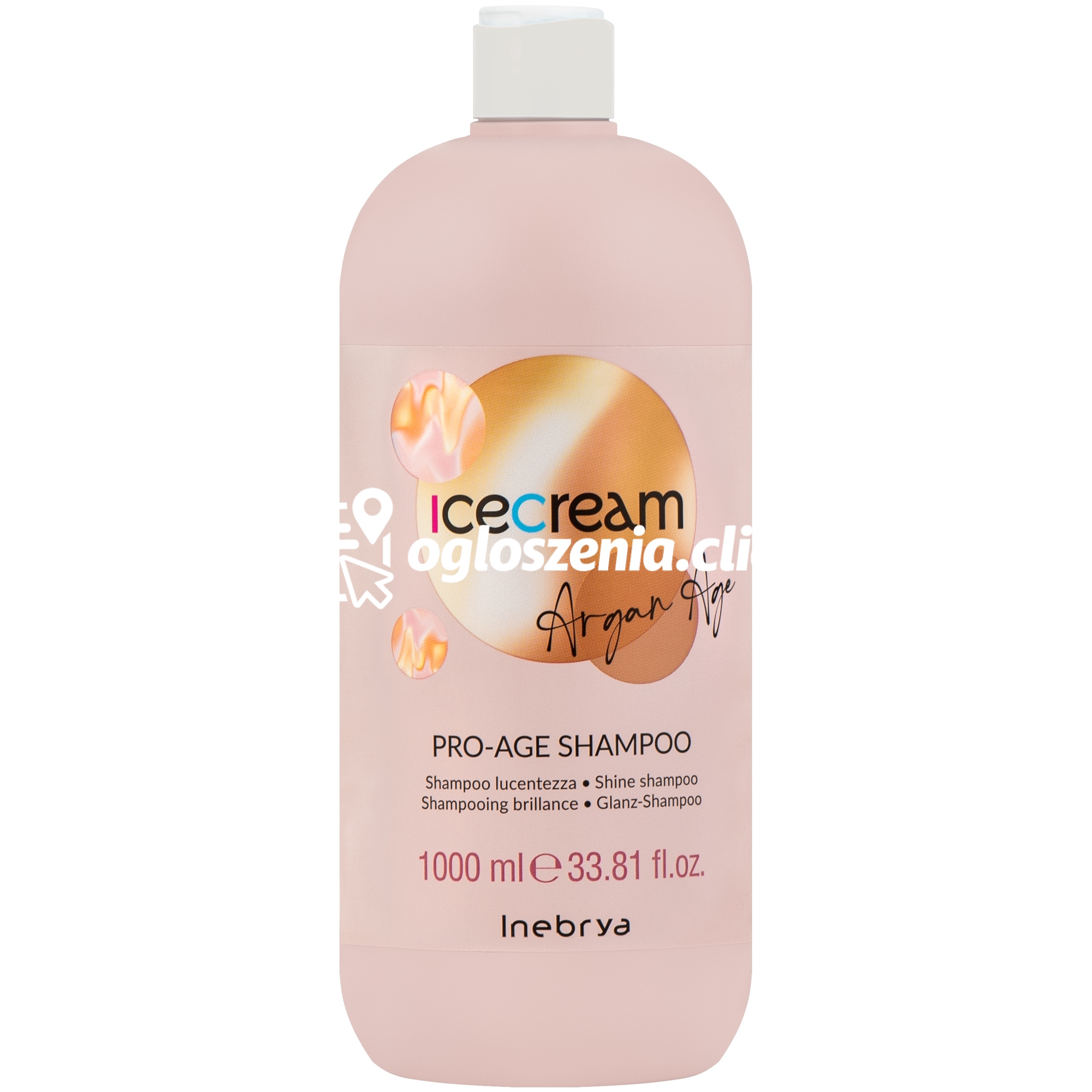 Zdjęcie produktu Inebrya Ice Cream Pro Age - szampon do wlosów dojrzalych, 1000ml