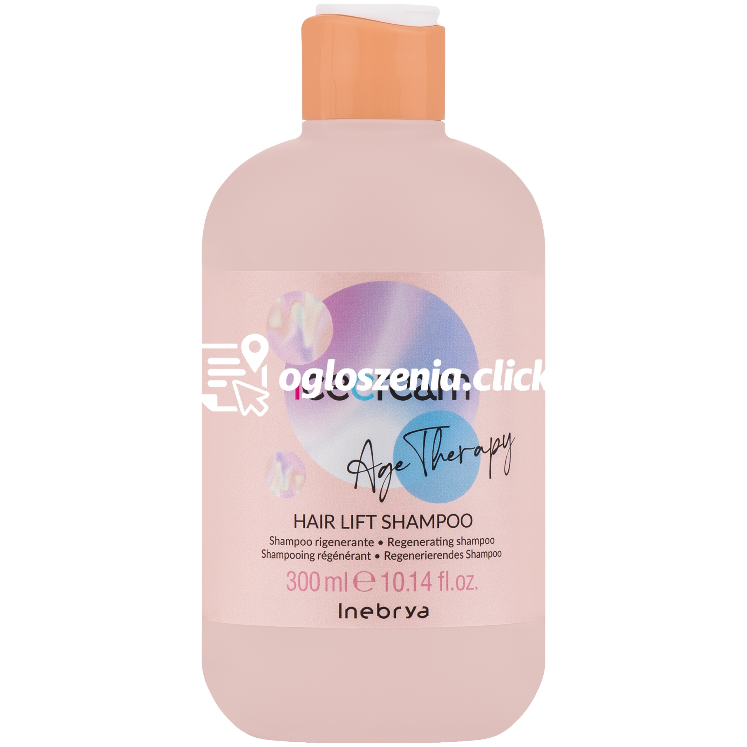Zdjęcie produktu Inebrya Ice Cream Age Therapy Hair Lift - szampon regenerujacy do wlosów, 300ml