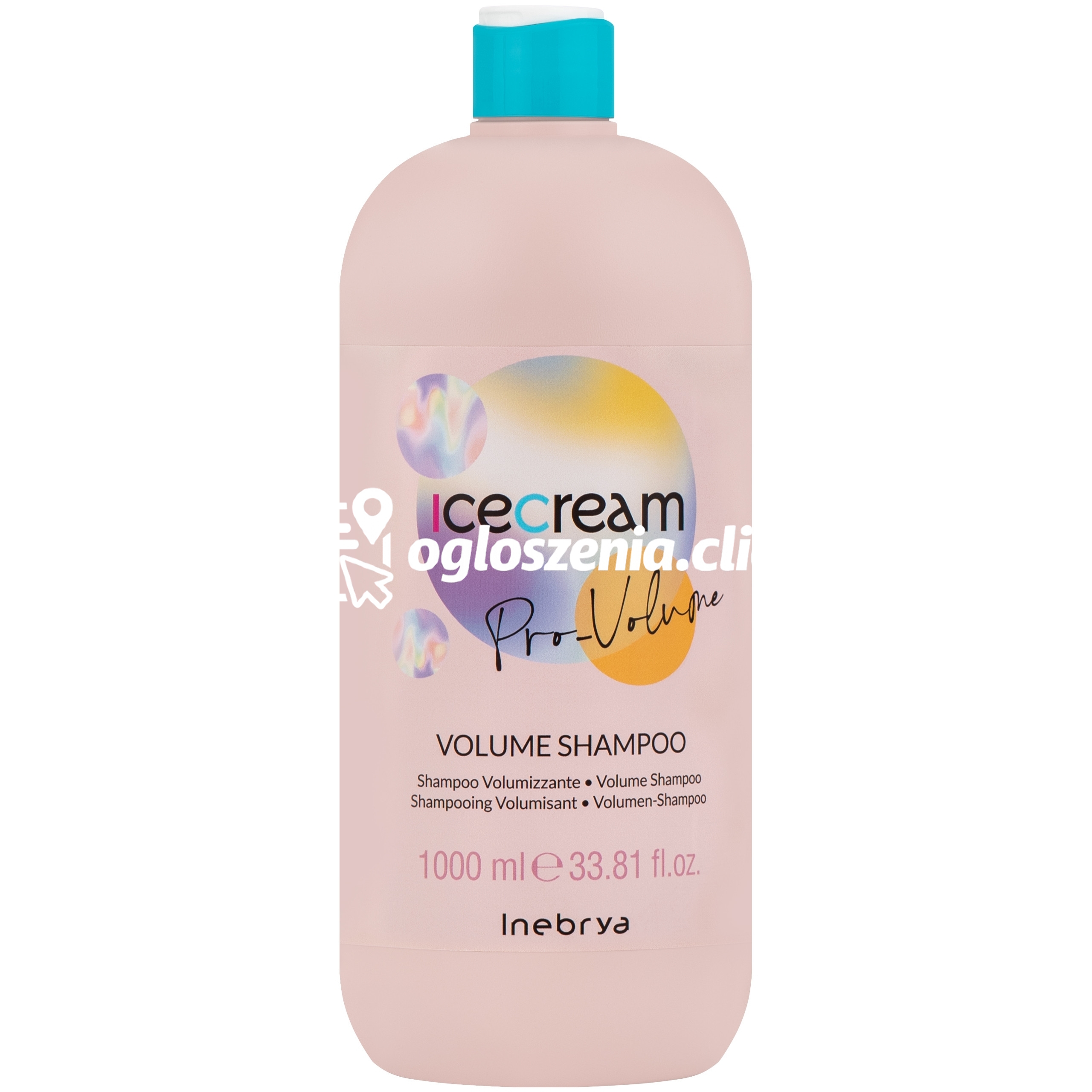 Zdjęcie produktu Inebrya Ice Cream Pro Volume - szampon dodajacy objetosci wlosom, 1000ml