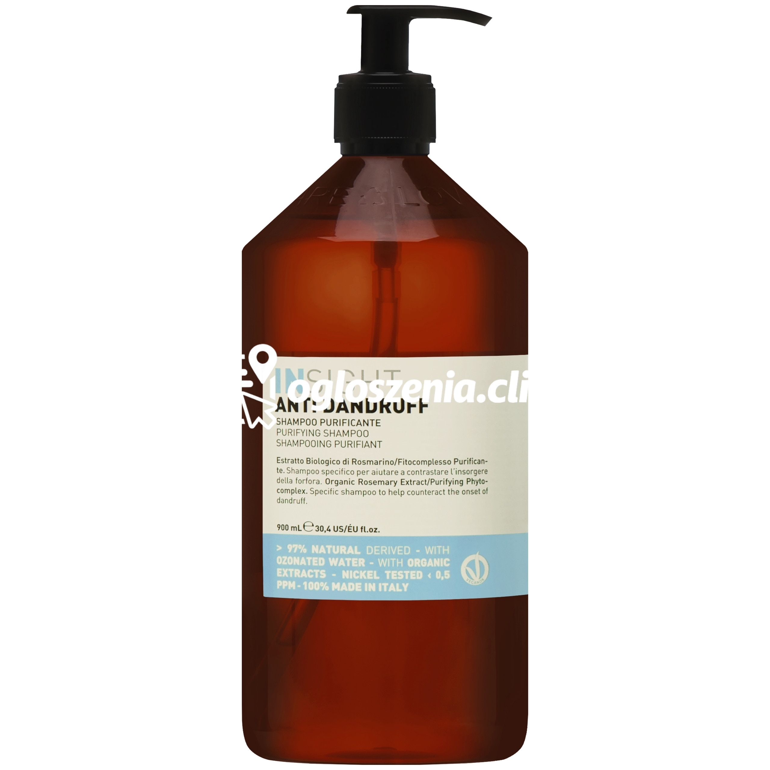 Zdjęcie produktu Insight Anti Dandruff Shampoo - przeciwlupiezowy szampon do wlosów, 900ml