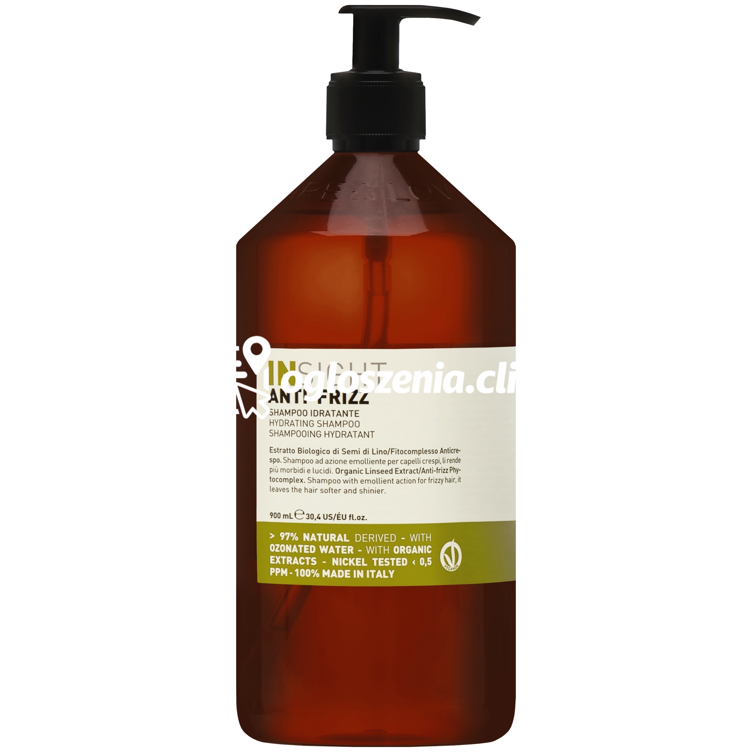Zdjęcie produktu Insight Anti Frizz Shampoo - szampon zapobiegajacy puszeniu sie wlosów, 900ml