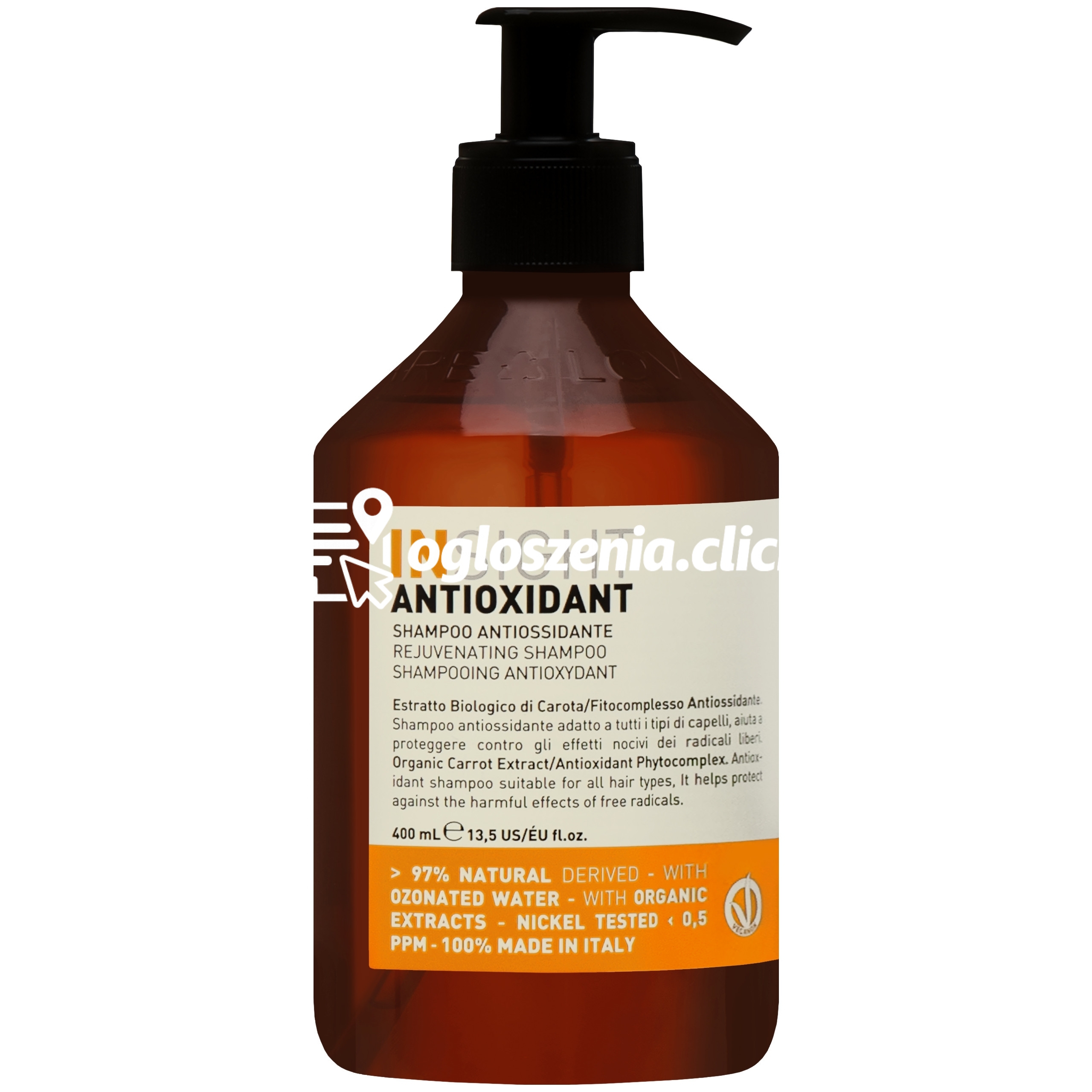 Zdjęcie produktu Insight Antioxidant Shampoo - szampon odmladzajacy do wlosów, 400ml