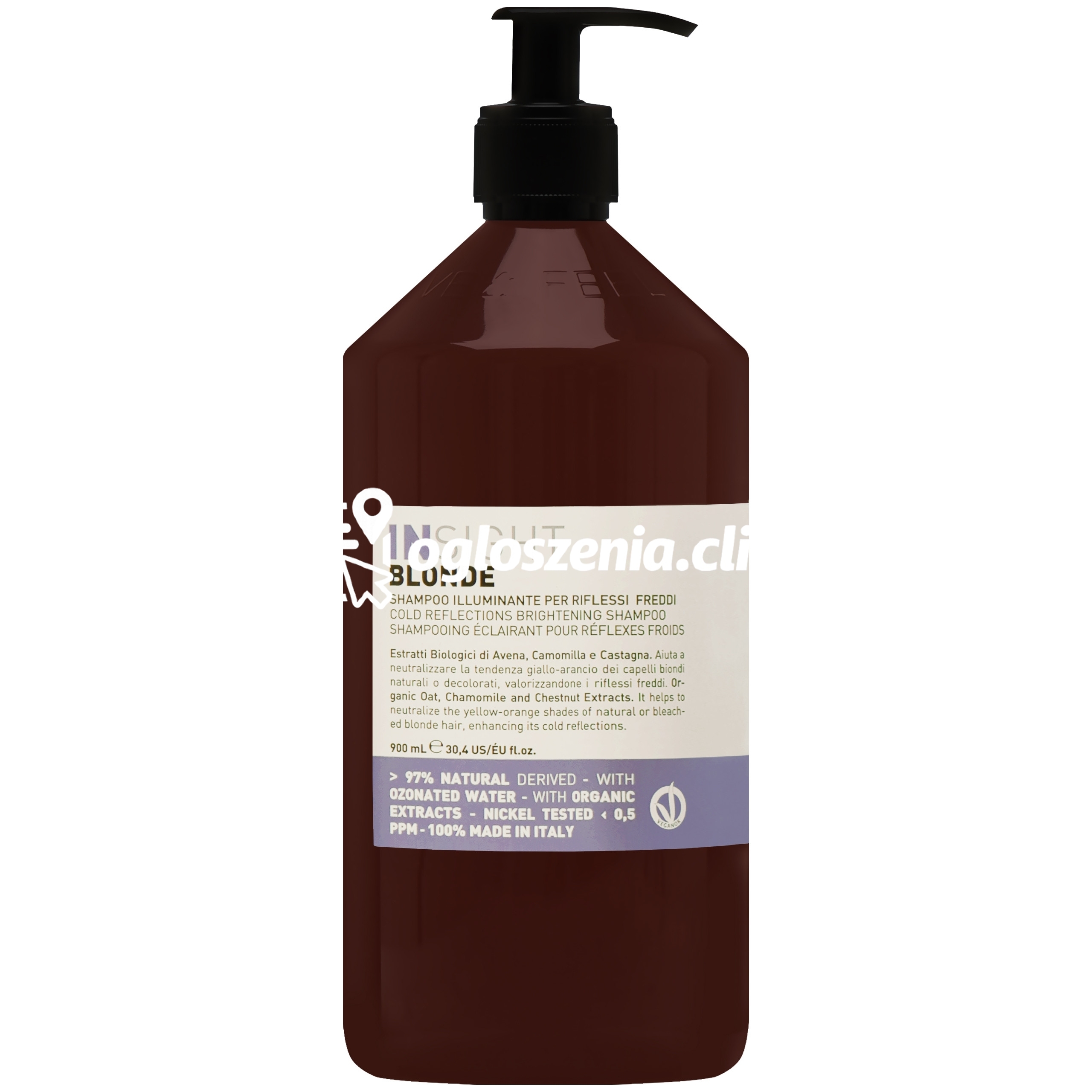 Zdjęcie produktu Insight Blonde Cold Reflect Shampoo - szampon do wlosów blond, 900ml