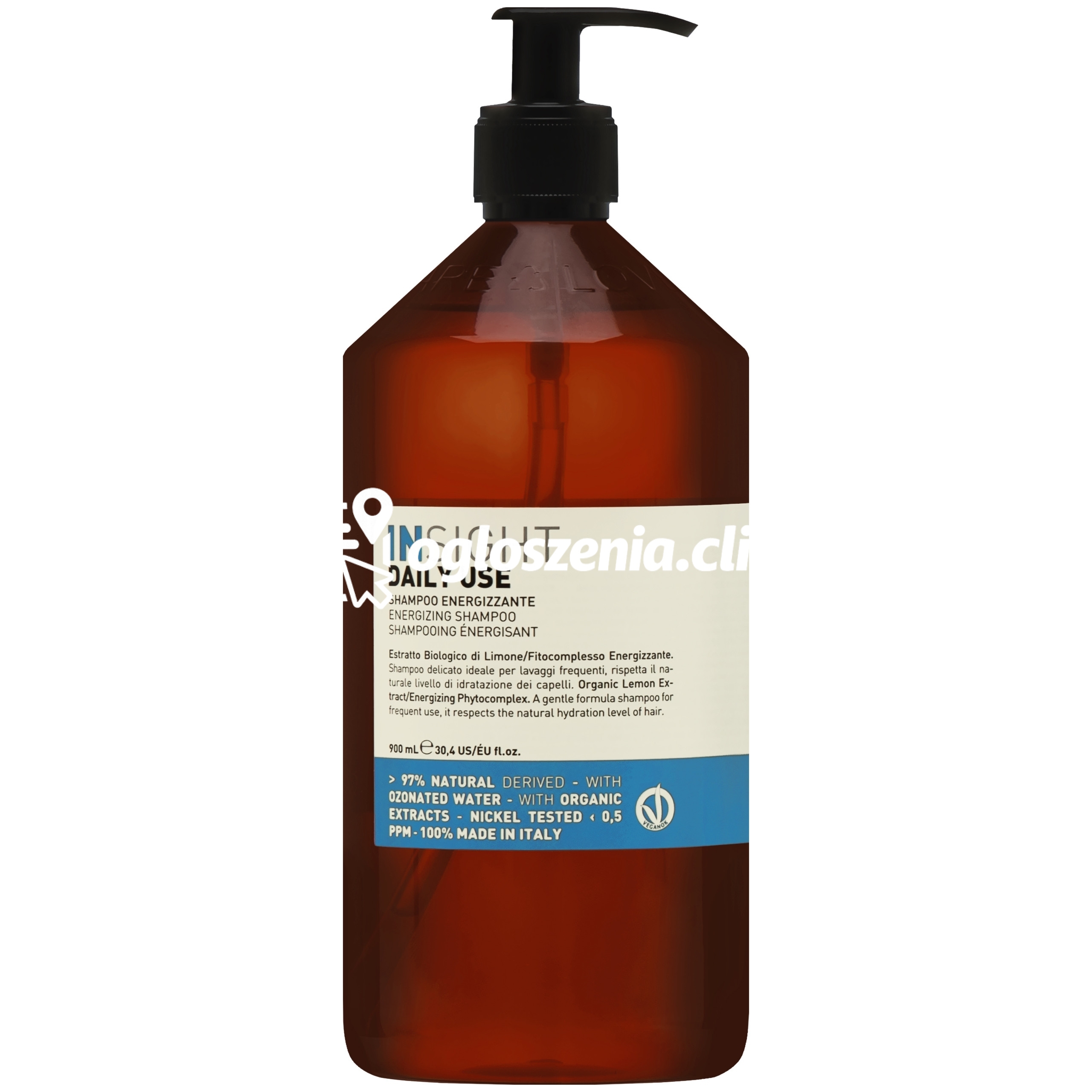 Zdjęcie produktu Insight Daily Use Shampoo - energetyzujacy szampon do codziennej pielegnacji, 900ml