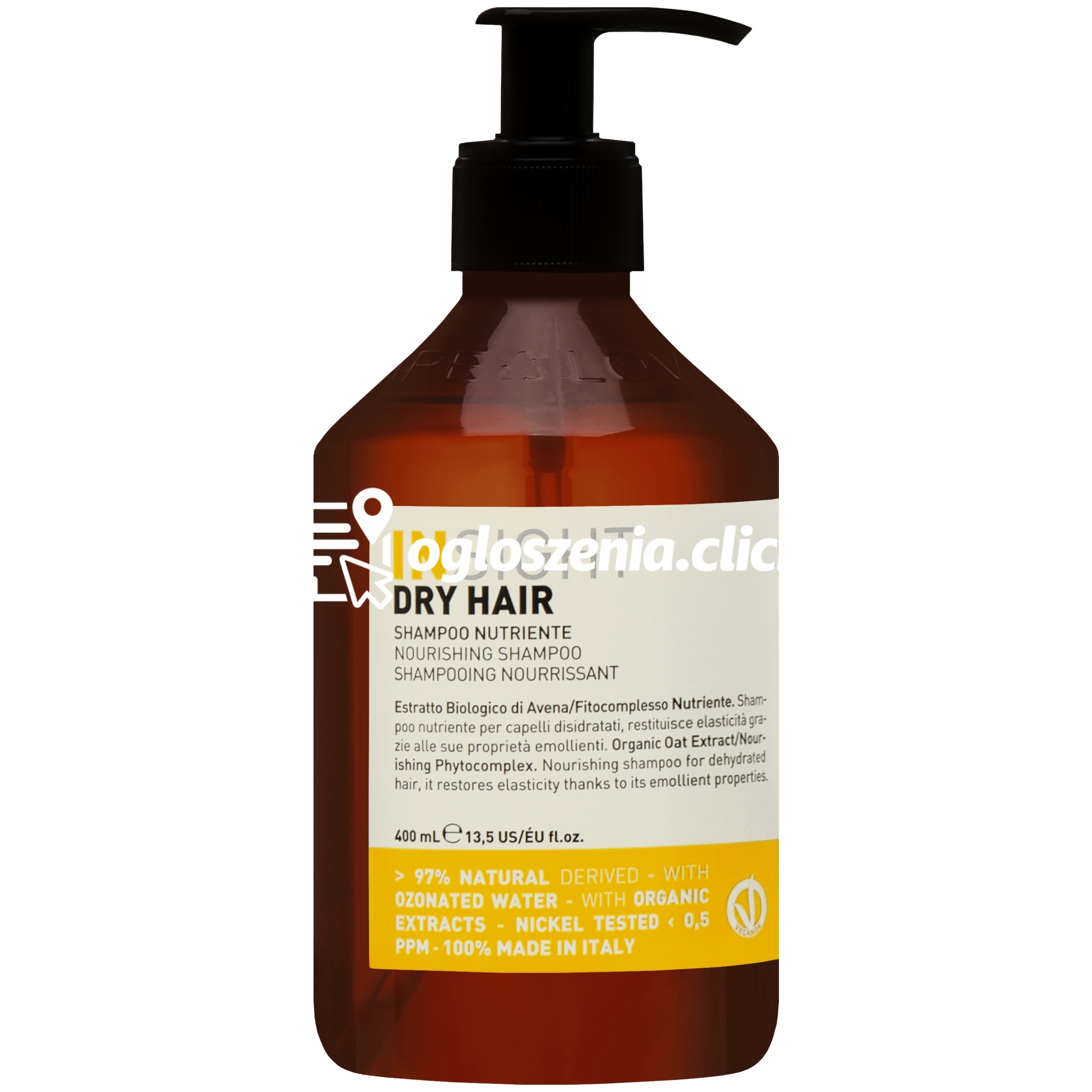 Zdjęcie produktu Insight Dry Hair Shampoo - szampon do wlosów suchych i zniszczonych, 400ml