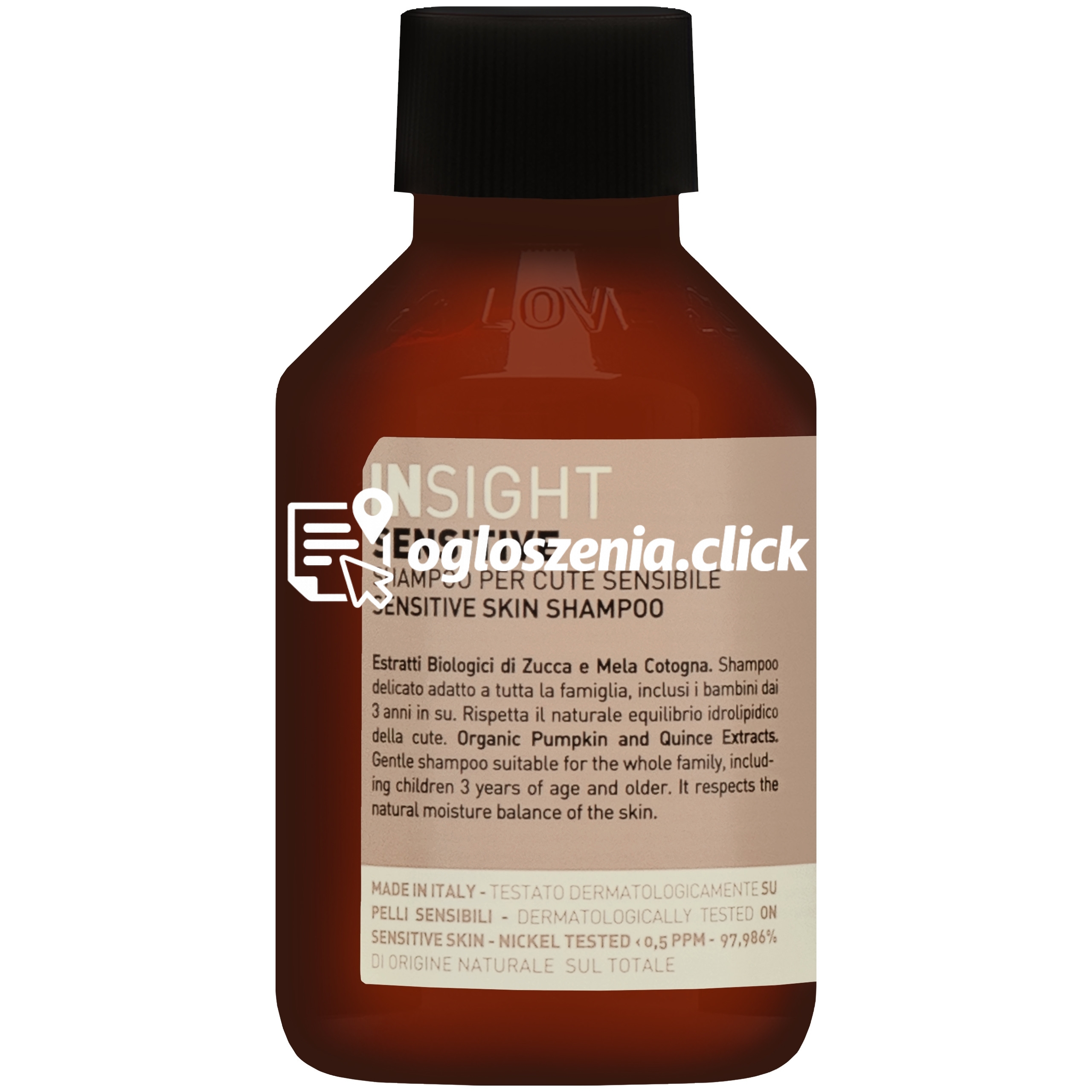 Zdjęcie produktu Insight Sensitive Shampoo - szampon do wrazliwej skóry glowy, 100ml