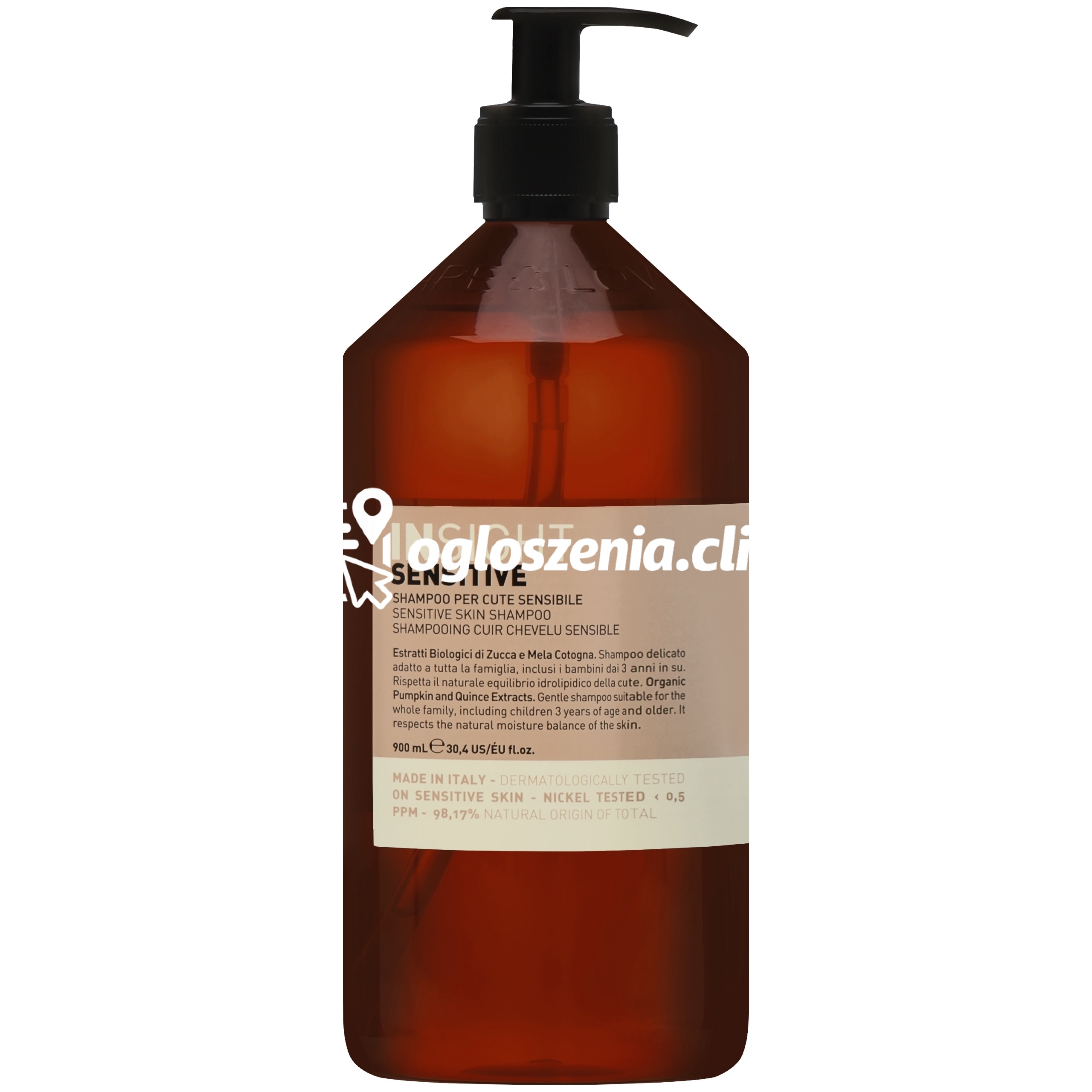 Zdjęcie produktu Insight Sensitive Shampoo - szampon do wrazliwej skóry glowy, 900ml