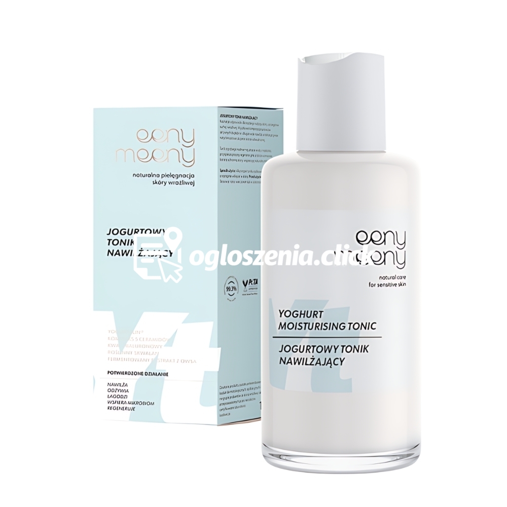 Zdjęcie produktu Jogurtowy tonik nawilzajacy do twarzy - eeny meeny - 100 ml