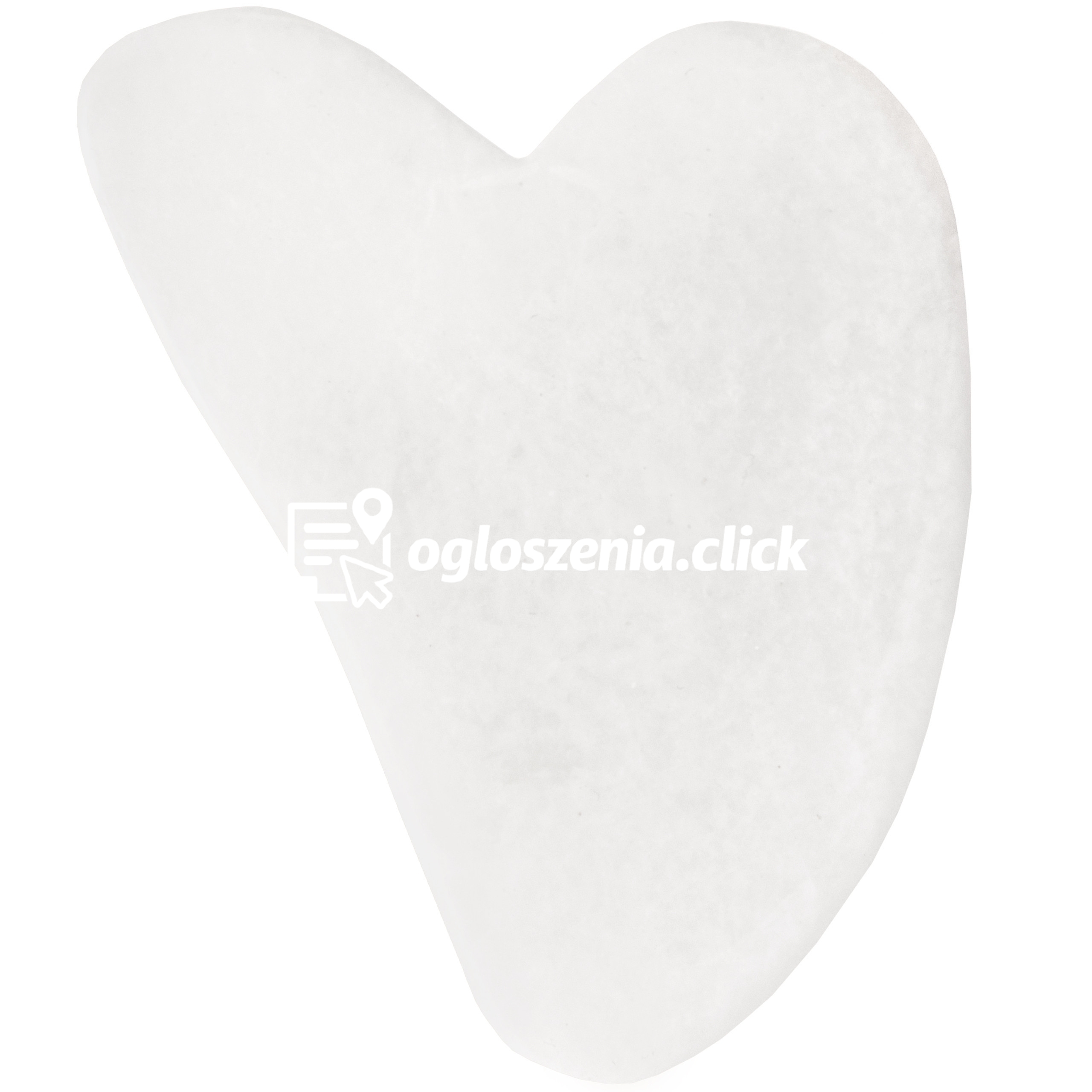 Zdjęcie produktu Kamien Gua Sha do masazu limfatycznego twarzy - rózne kolory Kwarcowy