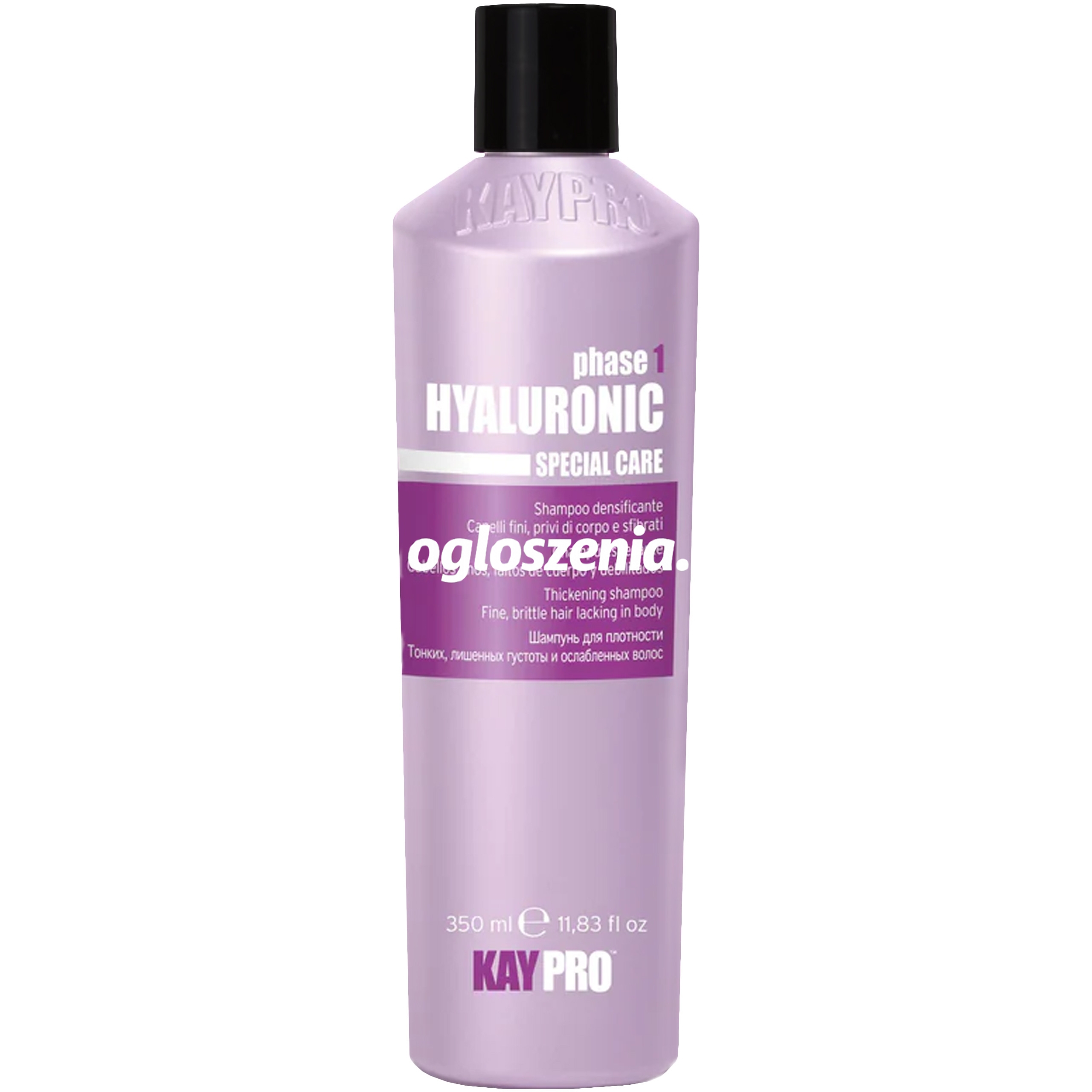 Zdjęcie produktu KayPro Hyaluronic Special Care - szampon dodajacy objetosci wlosom, 350ml