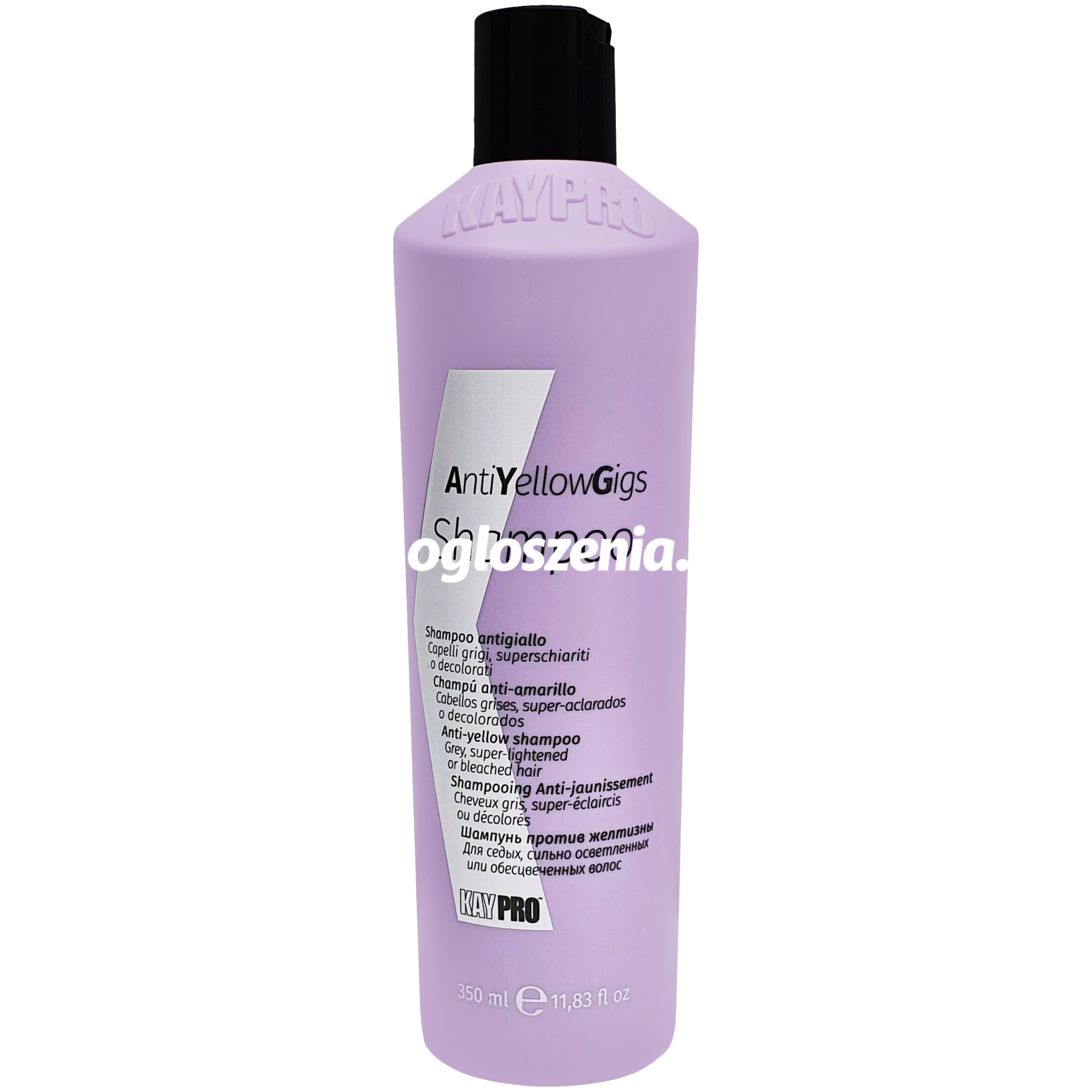 Zdjęcie produktu KayPro No Yellow Gigs - neutralizujacy szampon do wlosów blond, 350ml