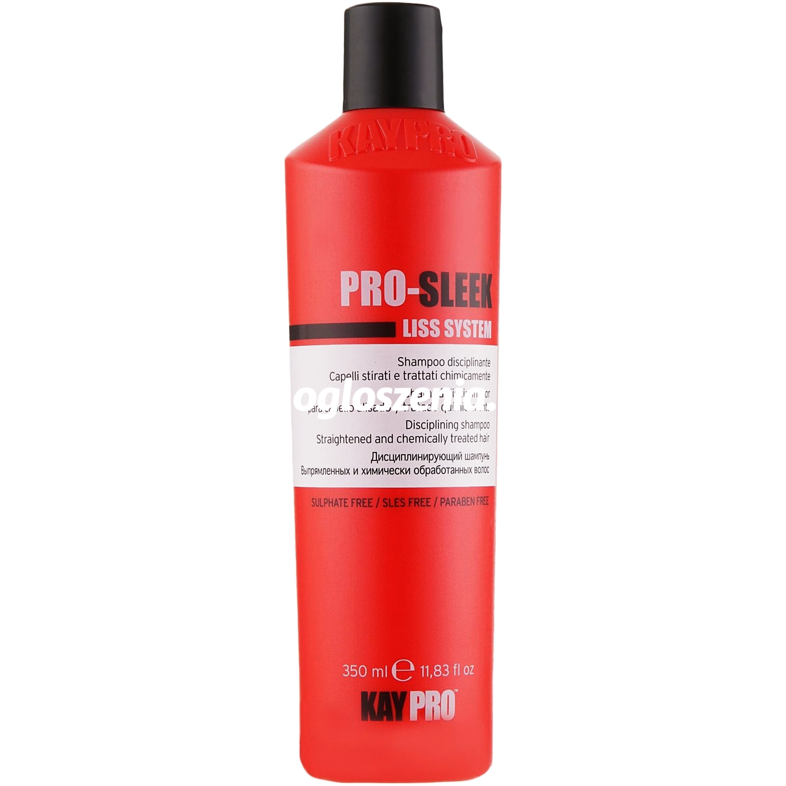 Zdjęcie produktu KayPro Pro Sleek Liss System - szampon do wlosów puszacych sie, 350ml