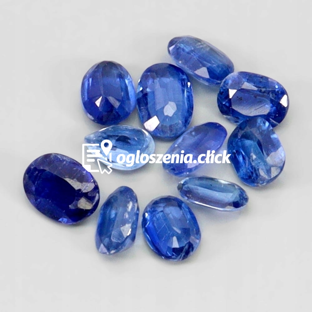 Zdjęcie produktu Kianity kamienie naturalne SI1 4.09ct 10 sztuk