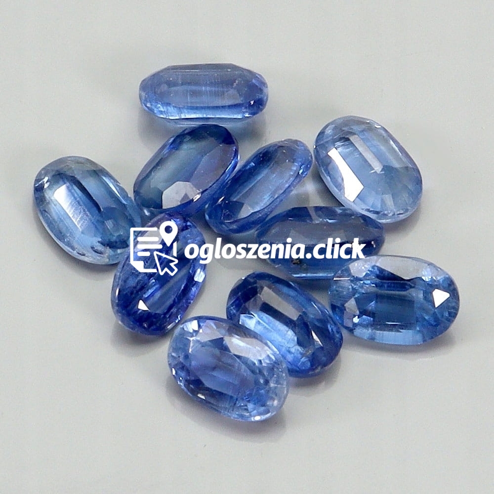 Zdjęcie produktu Kianity kamienie naturalne SI1 6.45ct 10 sztuk