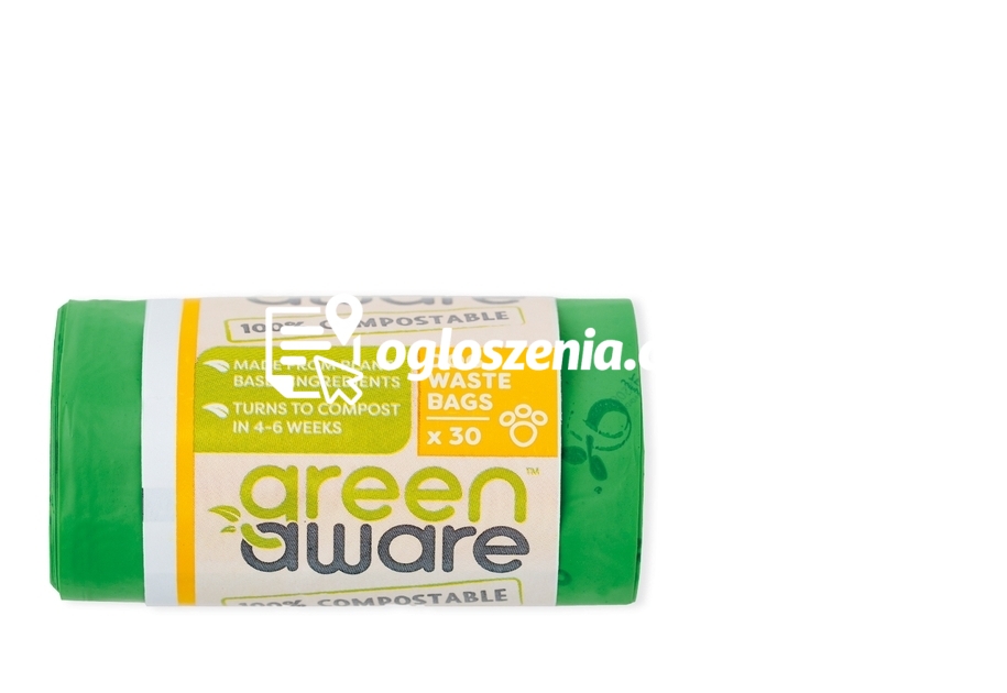 Zdjęcie produktu Kompostowalne woreczki na psie odchody, 30 szt