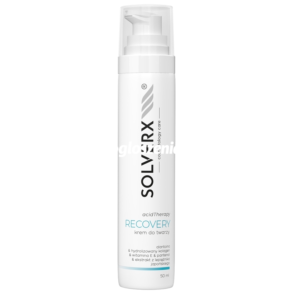 Zdjęcie produktu Krem do twarzy regenerujacy lagodzacy - SOLVERX Acid Therapy - RECOVERY - 50 ml