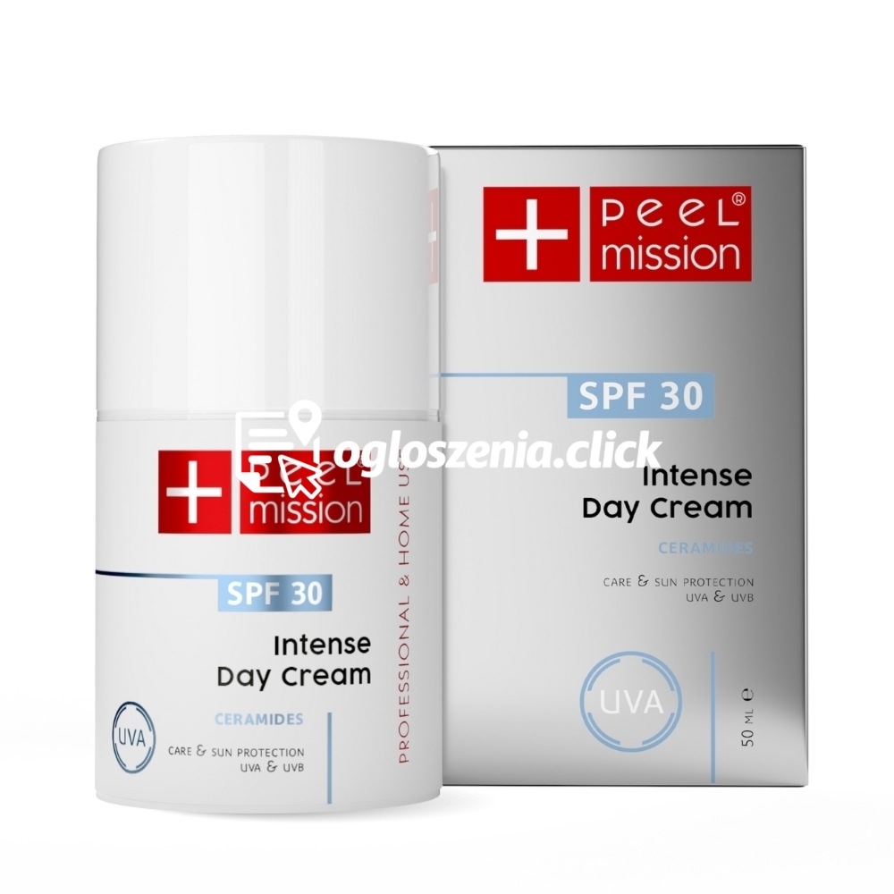 Zdjęcie produktu Krem na dzien z ceramidami - skóra sucha i dojrzala - filtry SPF 30 - Peel Mission - Intense - Day Cream
