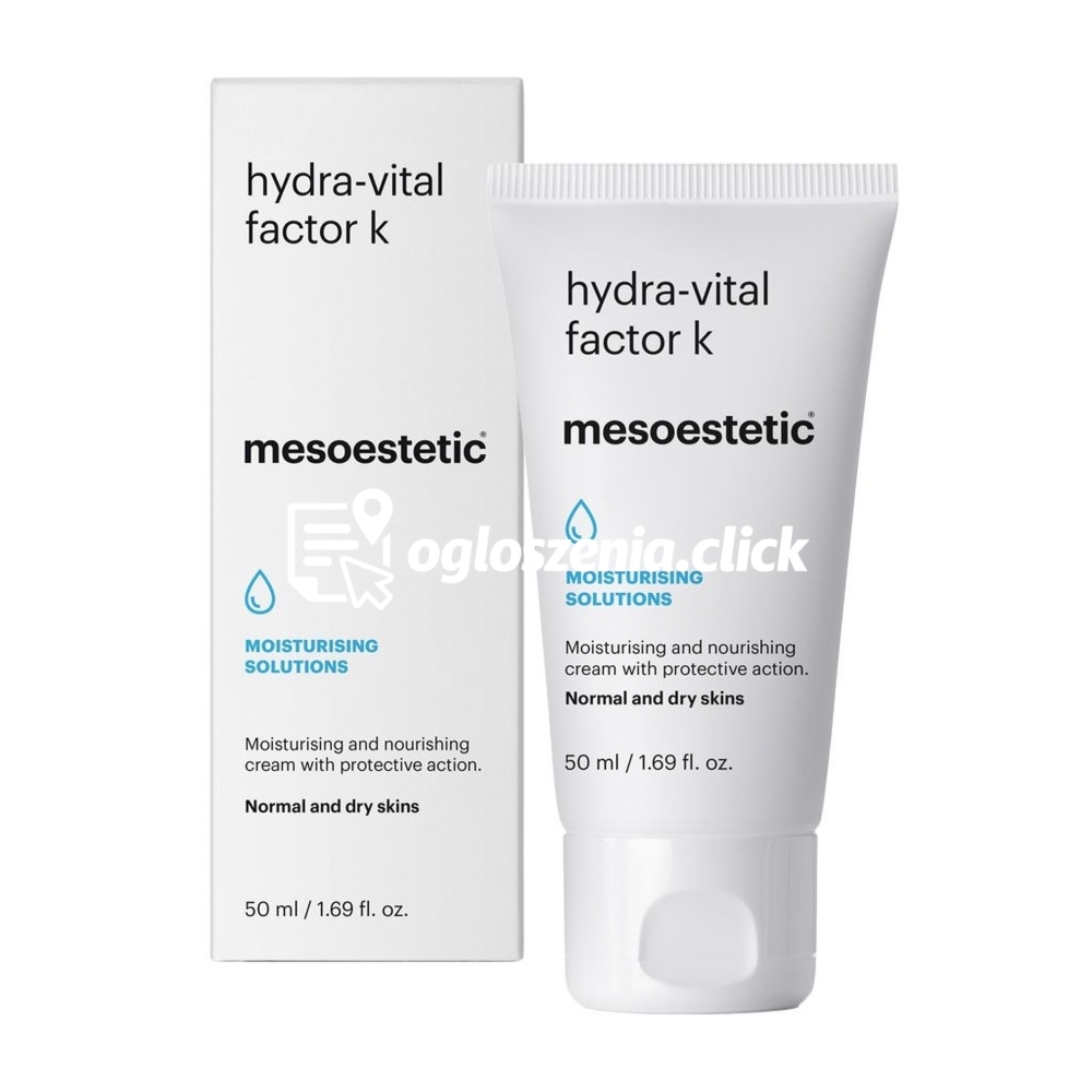 Zdjęcie produktu Krem odzywczo - nawilzajacy do twarzy - Mesoestetic Hydra Vital Factor K - 50 ml