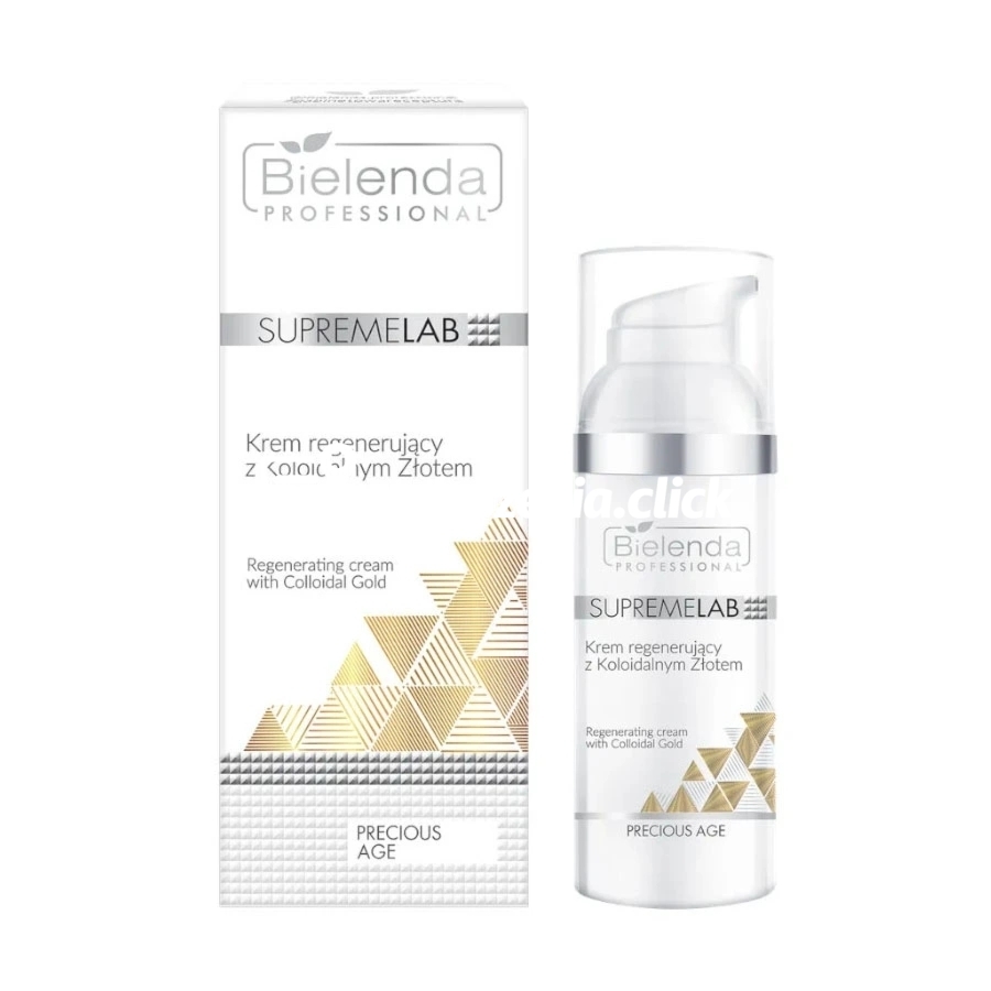Zdjęcie produktu Krem regenerujacy z koloidalnym zlotem Bielenda Supremelab Precious Age 50 ml
