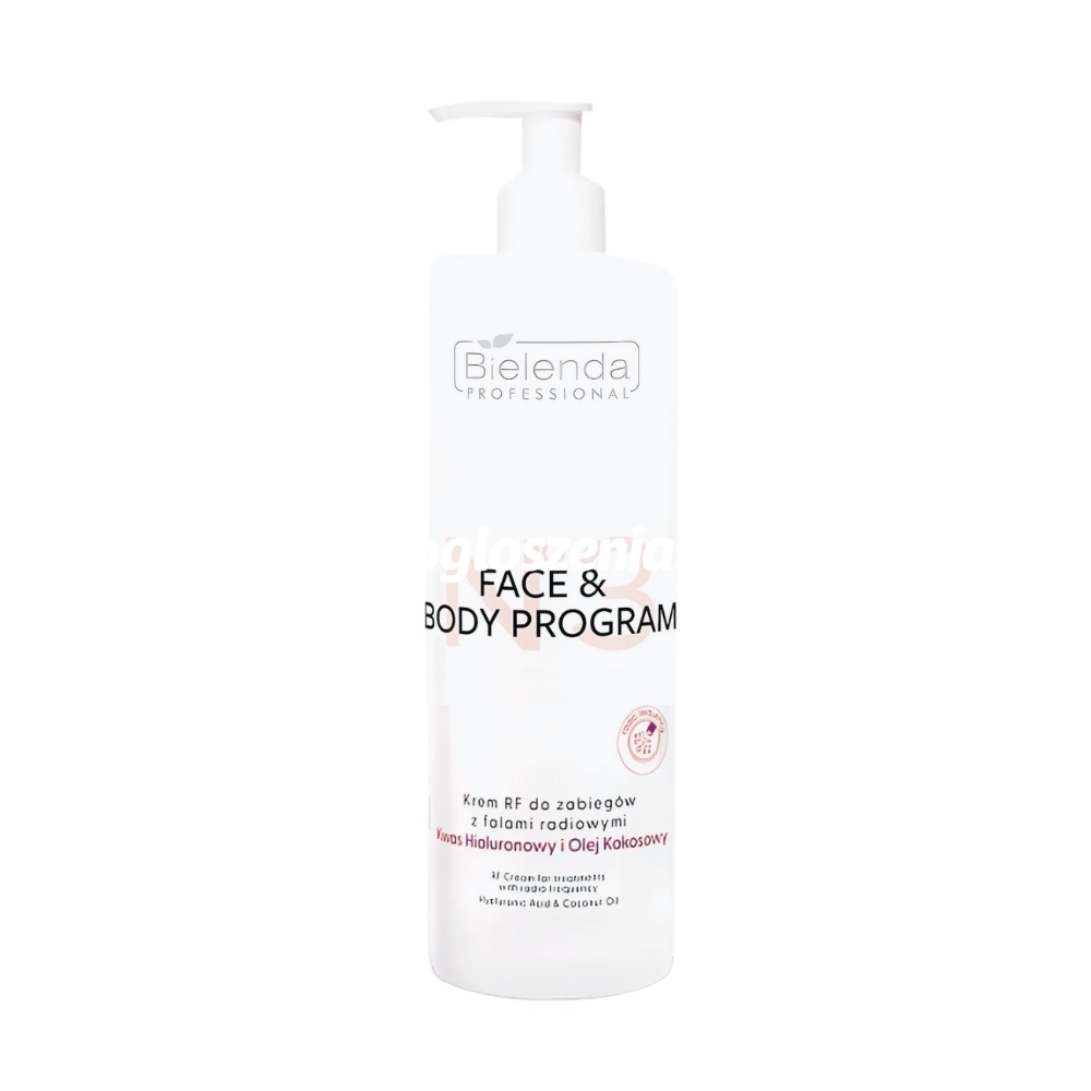 Zdjęcie produktu Krem RF do zabiegów z falami radiowymi Bielenda Professional RF Cream 500 ml
