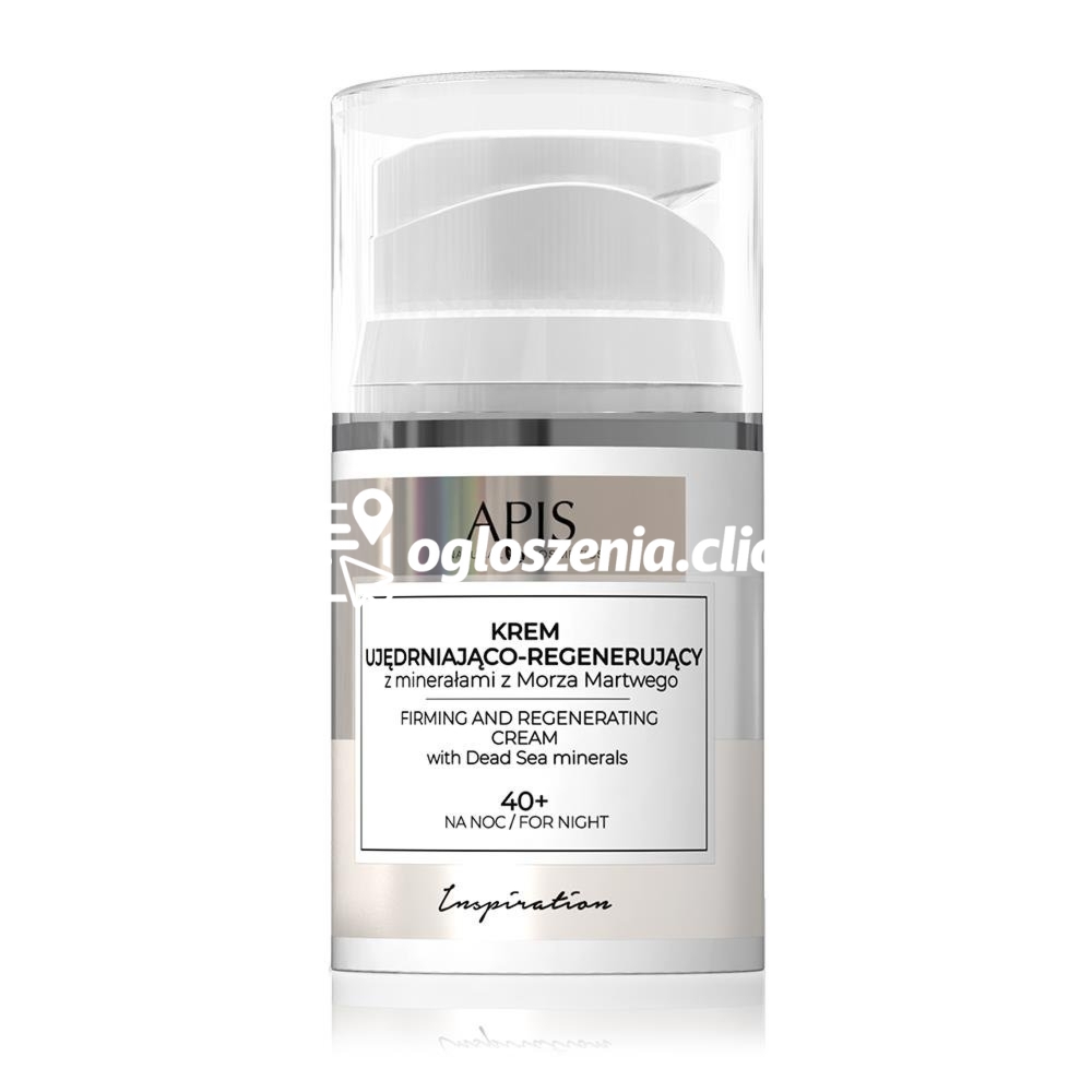 Zdjęcie produktu Krem ujedrniajaco - regenerujacy na noc 40+ Apis Inspiration 50ml