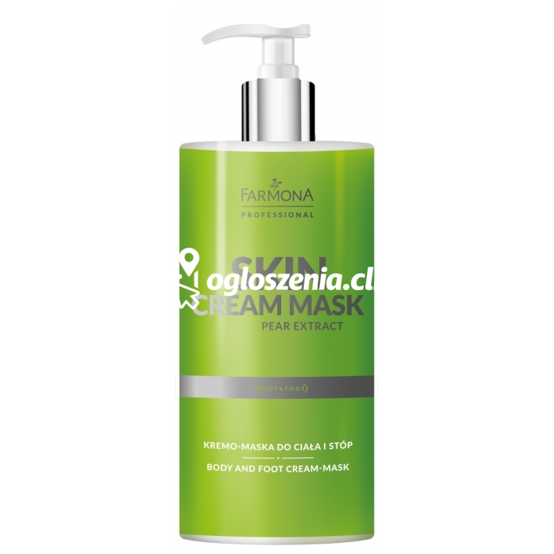 Zdjęcie produktu Kremo-maska do ciala i stóp - Farmona Professional - Skin Cream Mask Pear Extract - 500 ml