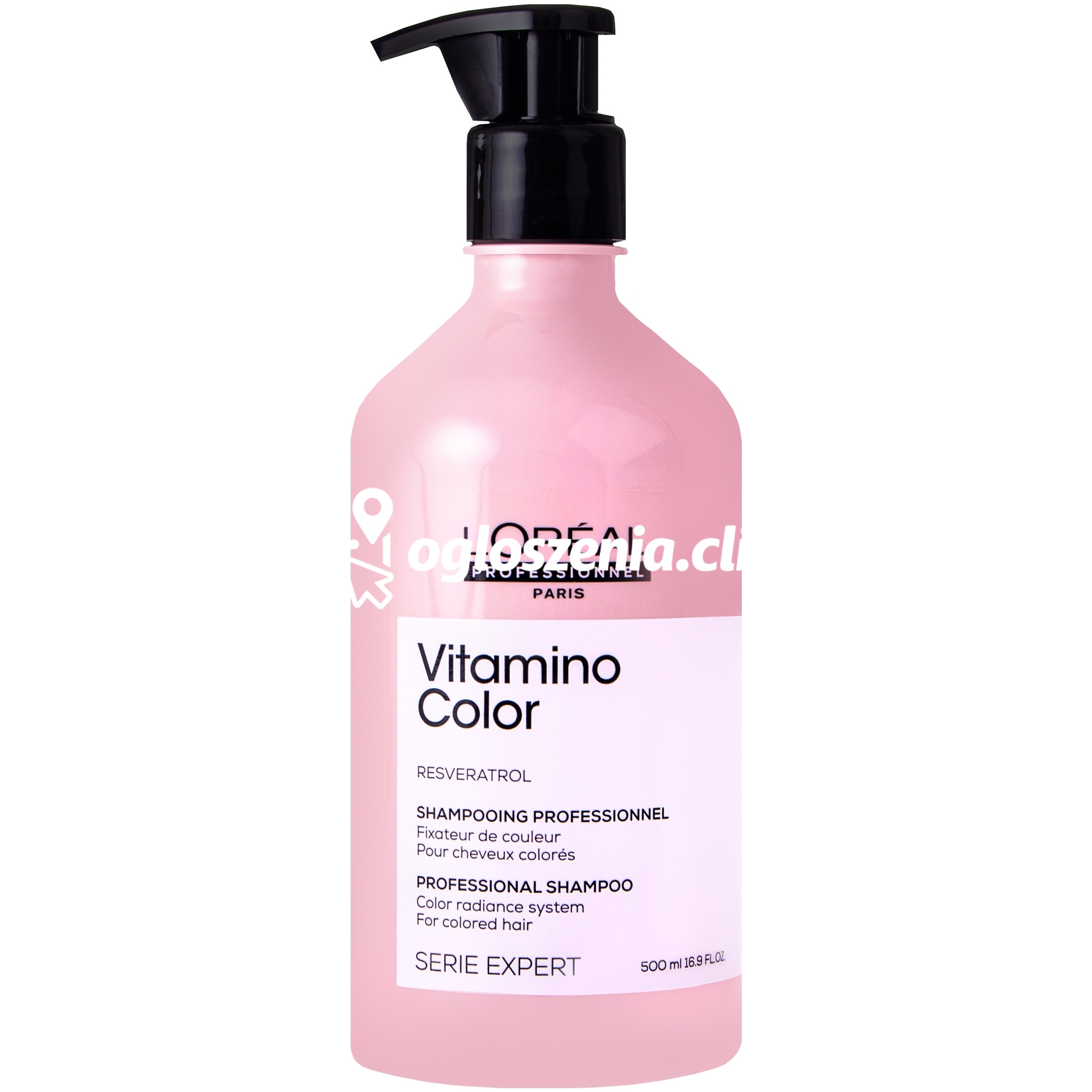 Zdjęcie produktu L'oreal Resveratrol Vitamino Color szampon przedluzajacy trwalosc koloru 500ml