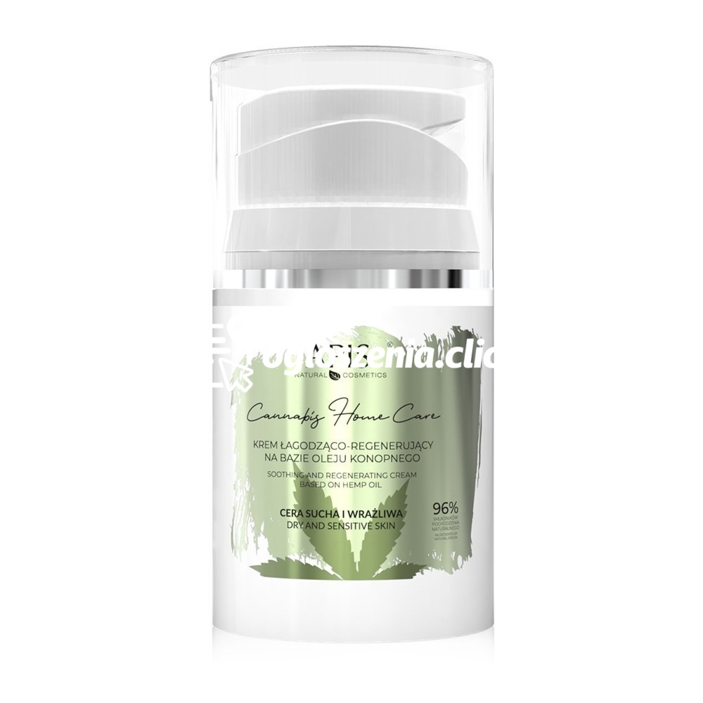Zdjęcie produktu Lagodzaco-regenerujacy krem konopny Apis Cannabis 50 ml