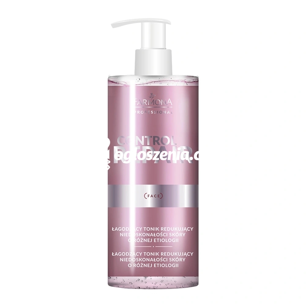 Zdjęcie produktu Lagodzacy tonik do pielegnacji skóry ze zmianami zapalnymi Farmona Control Repair 500 ml