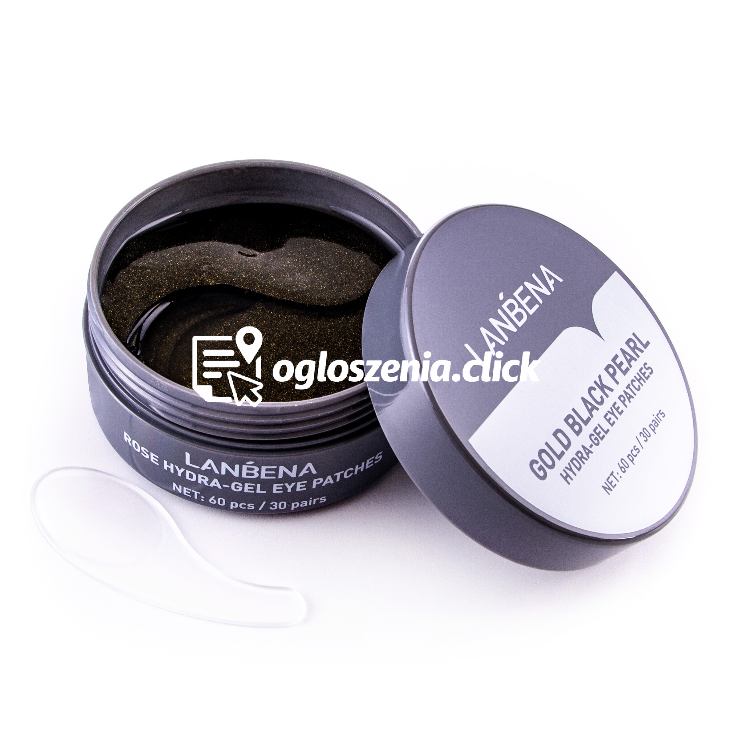 Zdjęcie produktu Lanbena Gold Black Pearls Hydrozelowe platki pod oczy 60szt