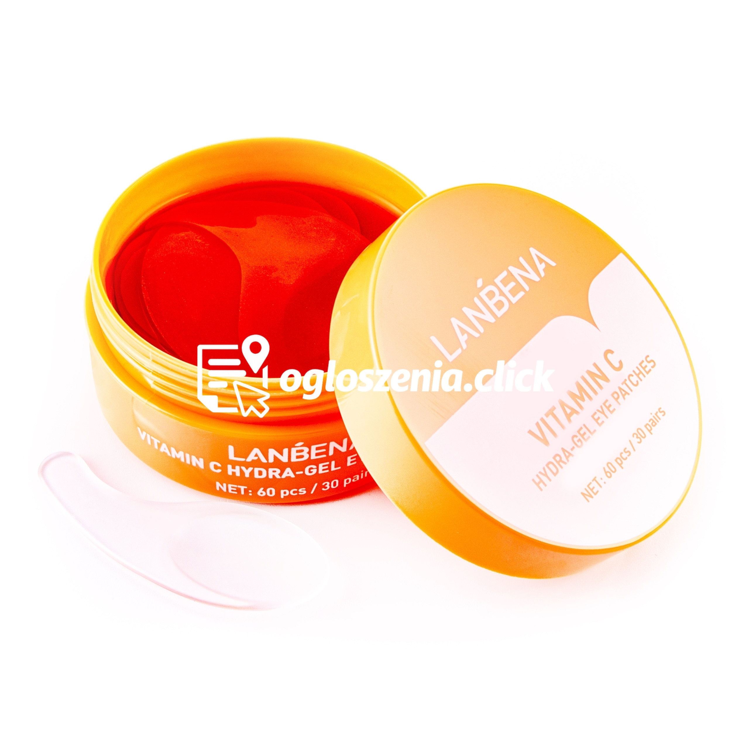 Zdjęcie produktu Lanbena Hydra-Gel Eye Patches Platki pod oczy z witamina C 60szt